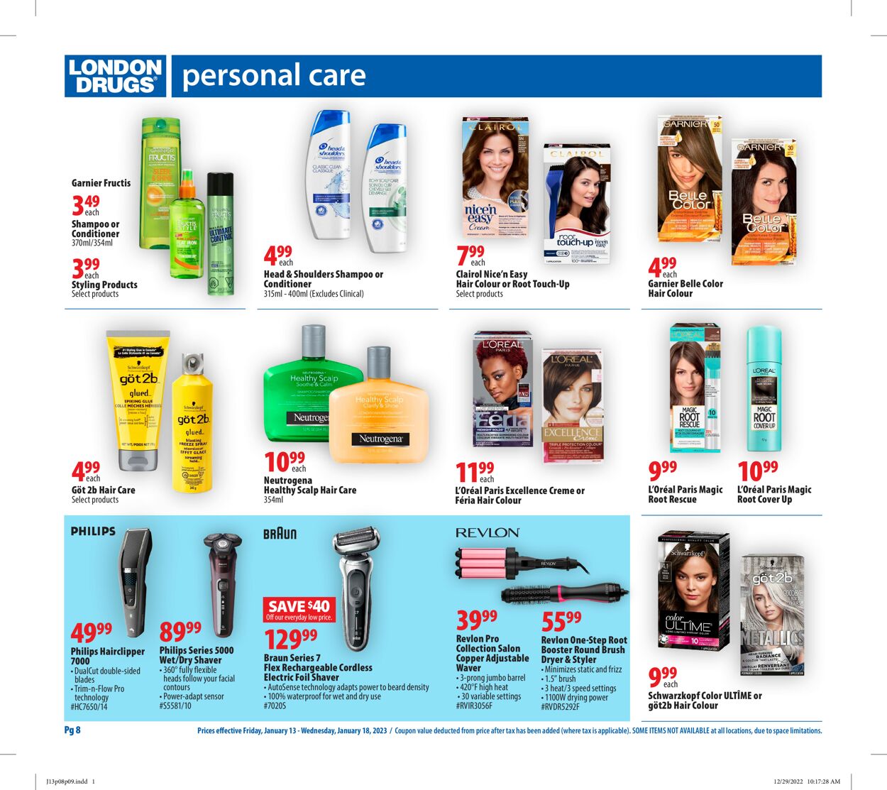 London Drugs Flyer - 01/13-01/18/2023 (Page 8)