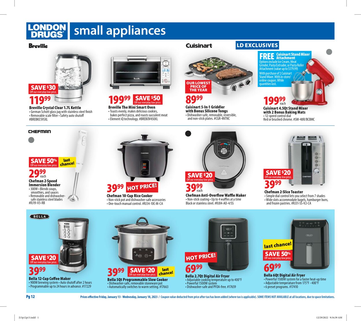 London Drugs Flyer - 01/13-01/18/2023 (Page 12)