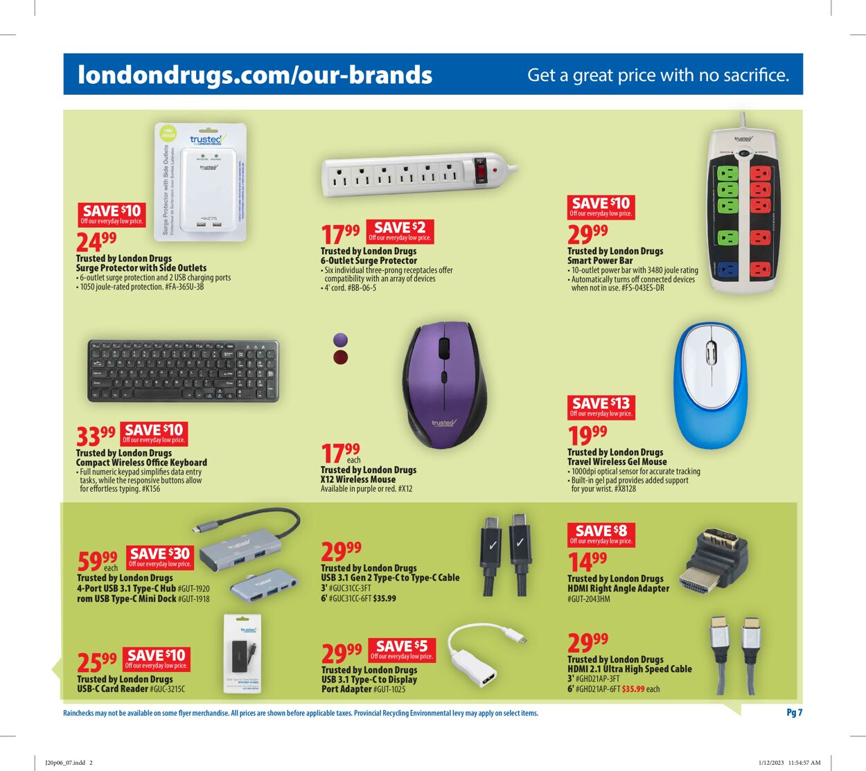 London Drugs Flyer - 01/20-02/01/2023 (Page 7)