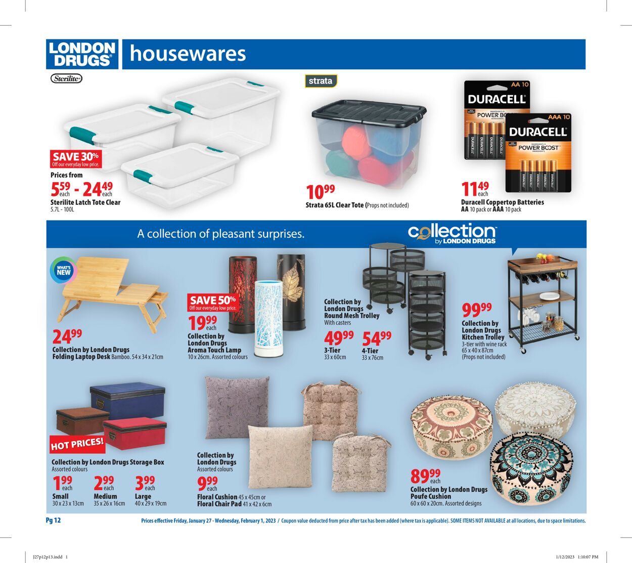 London Drugs Flyer - 01/27-02/01/2023 (Page 12)