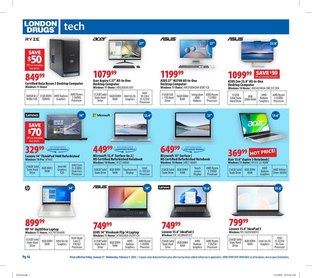 London Drugs Flyer - 01/27-02/01/2023 (Page 16)