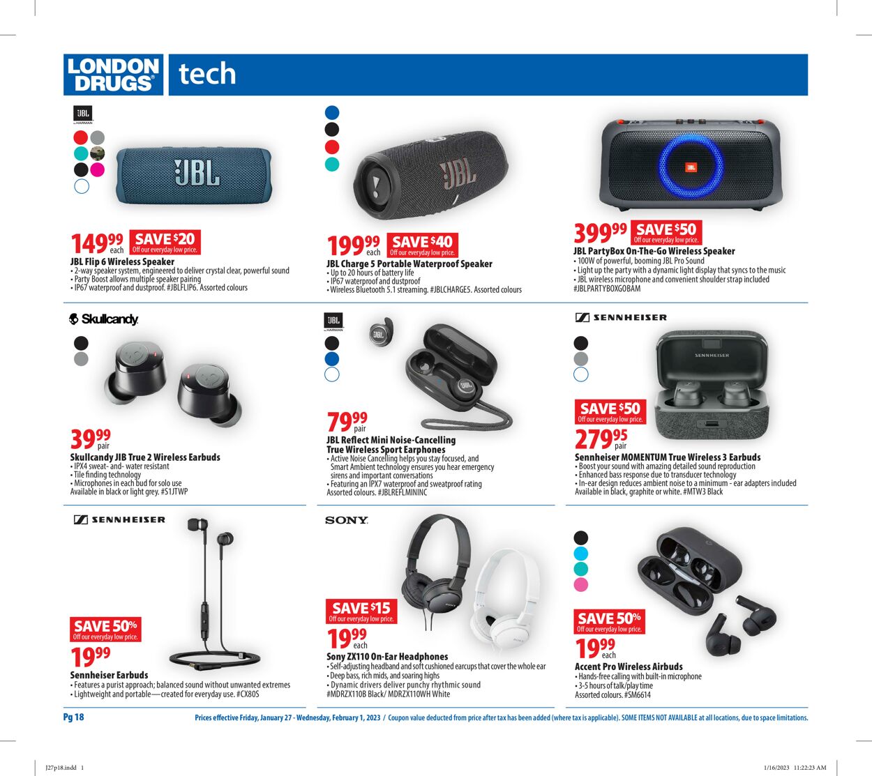 London Drugs Flyer - 01/27-02/01/2023 (Page 18)