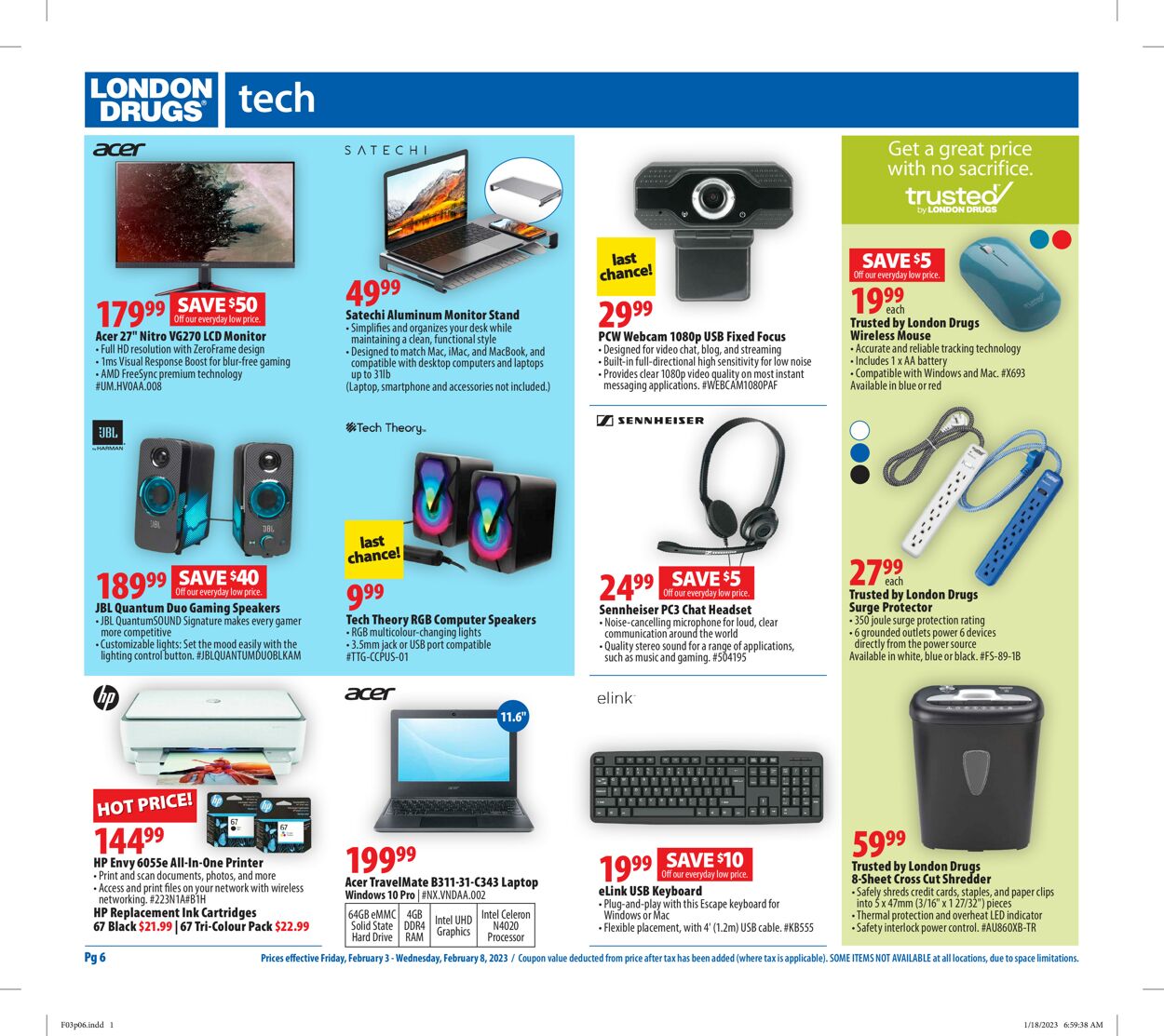 London Drugs Flyer - 02/03-02/08/2023 (Page 6)