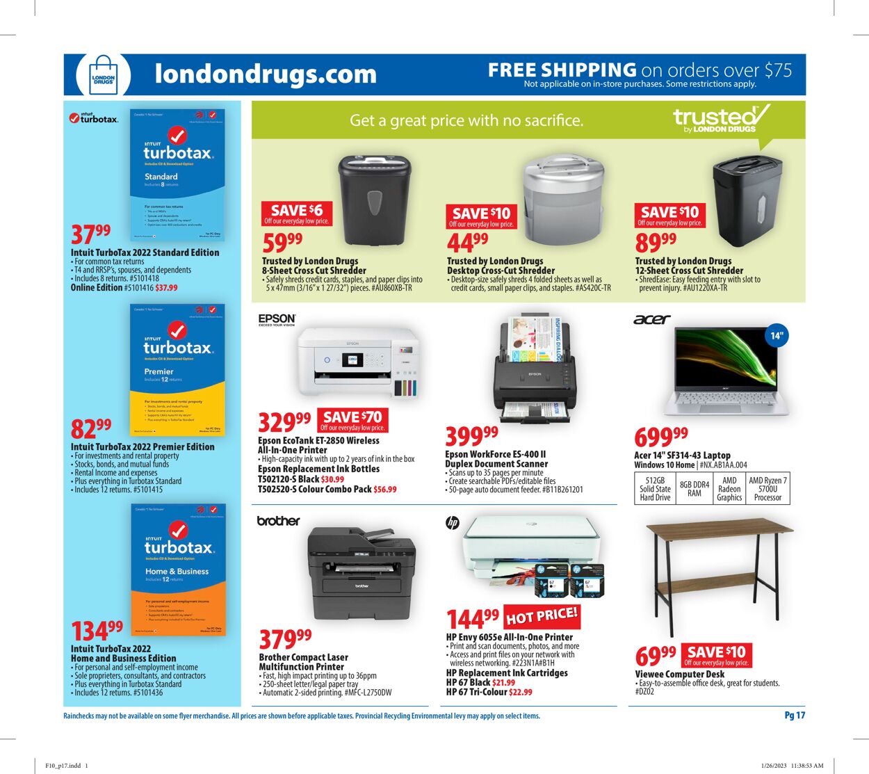 London Drugs Flyer - 02/10-02/15/2023 (Page 17)