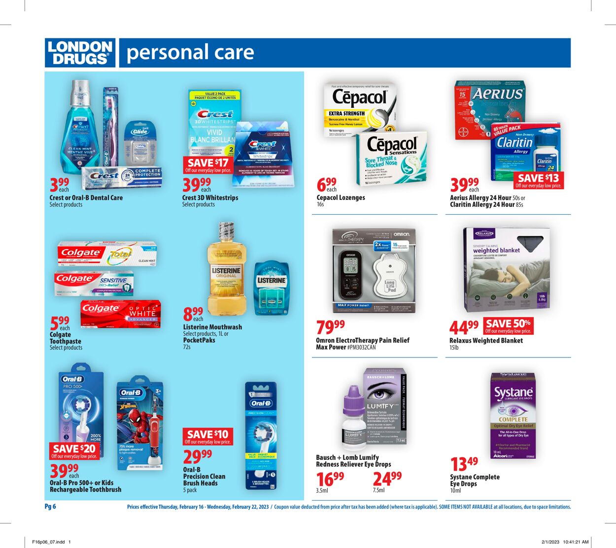 London Drugs Flyer - 02/16-02/22/2023 (Page 7)