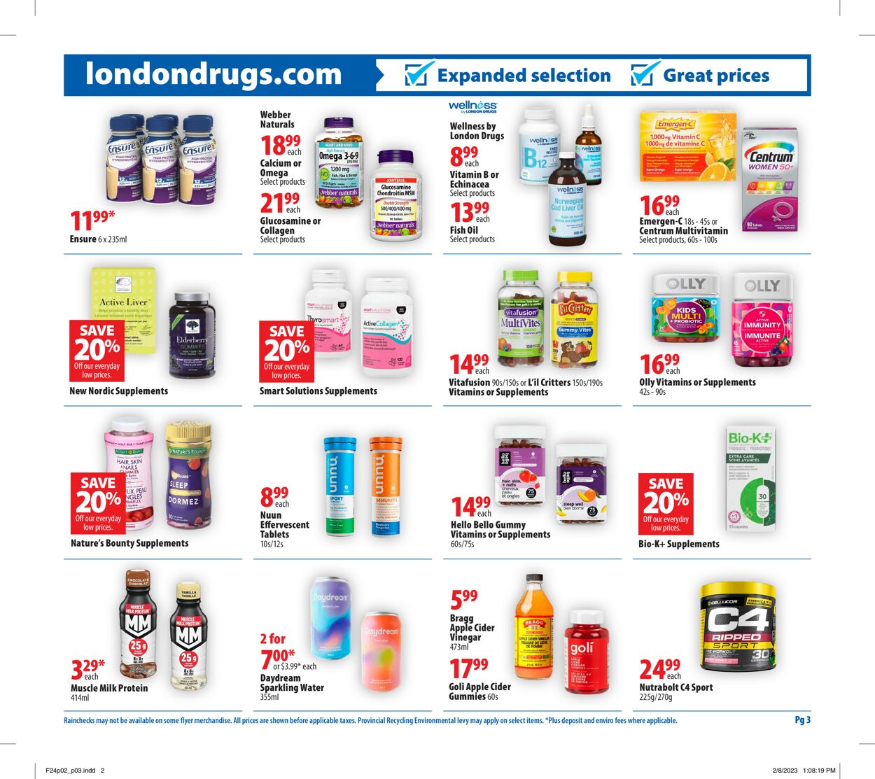 London Drugs Flyer - 02/24-03/08/2023 (Page 4)
