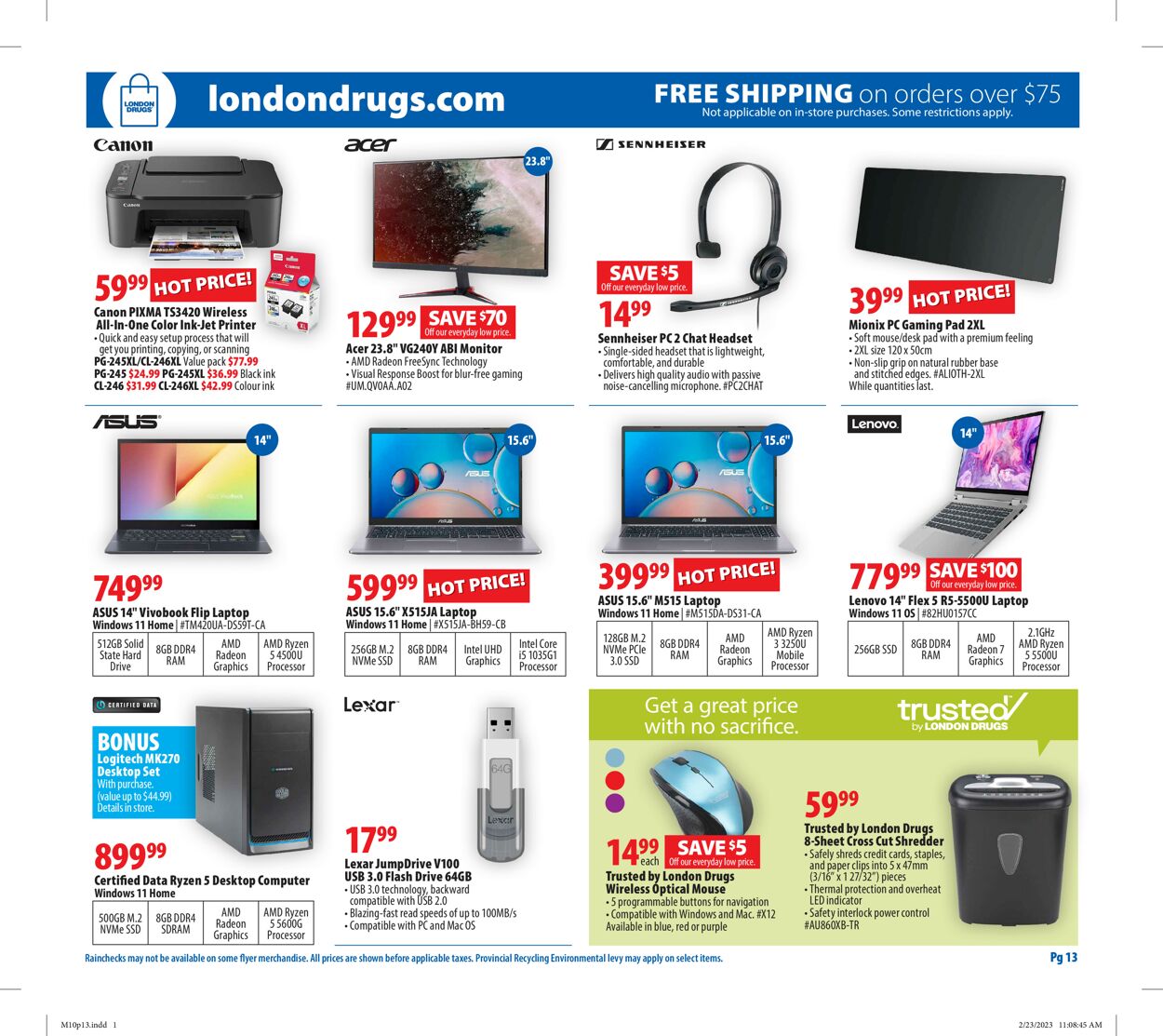 London Drugs Flyer - 03/10-03/15/2023 (Page 14)
