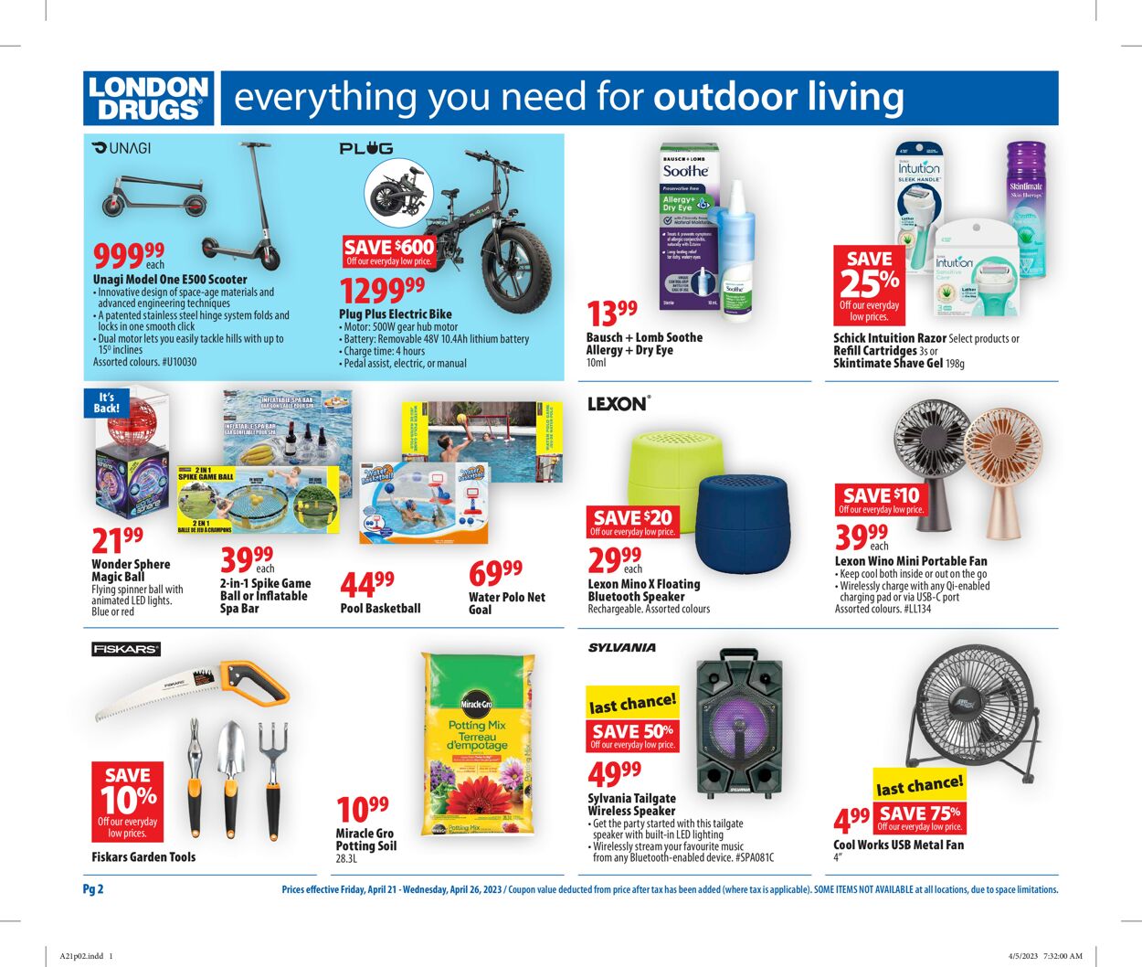 London Drugs Flyer - 04/21-04/26/2023 (Page 3)