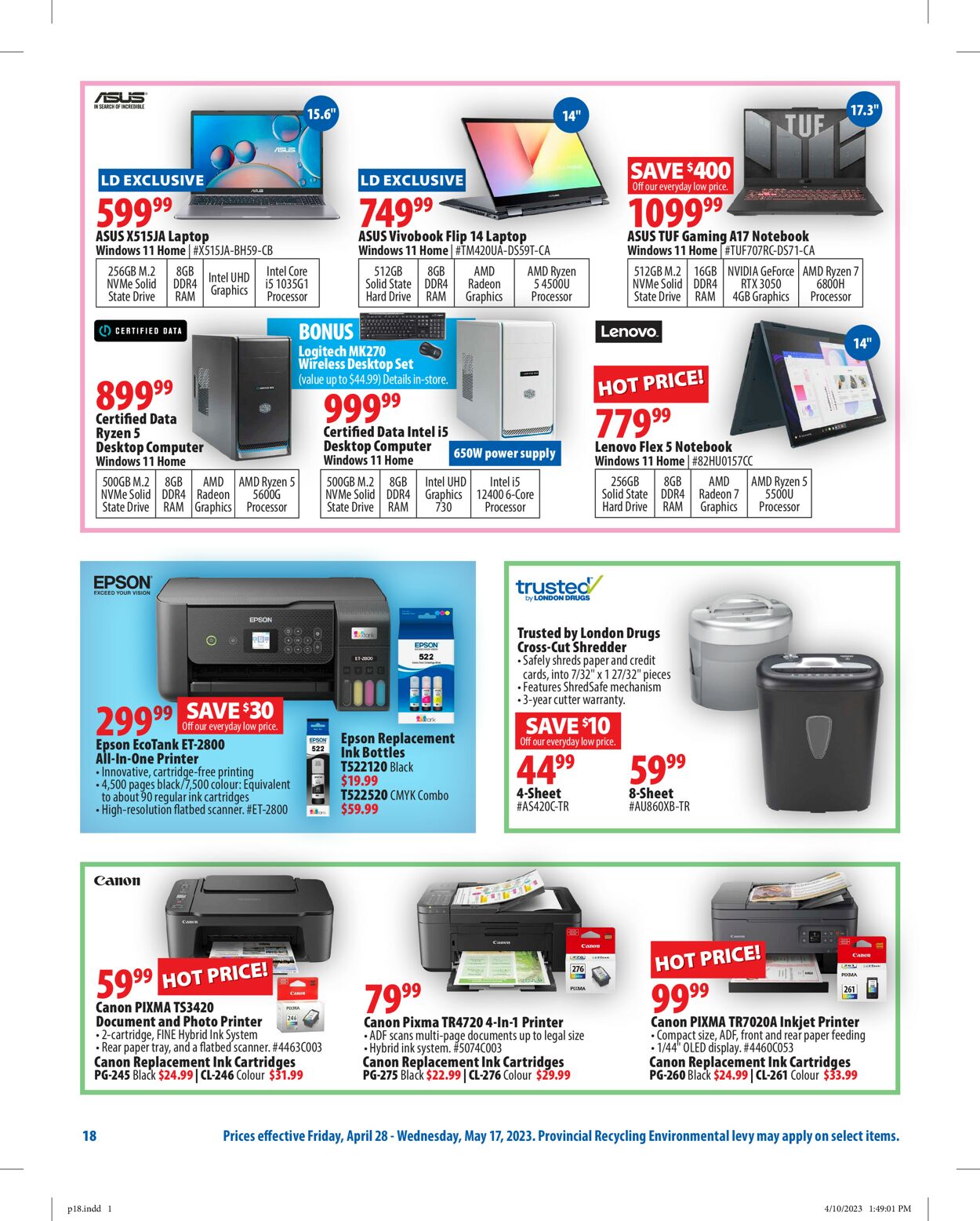 London Drugs Flyer - 04/28-05/17/2023 (Page 18)