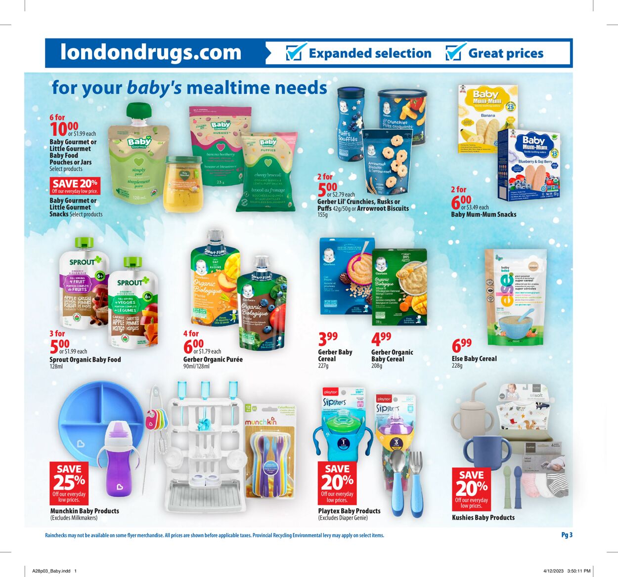 London Drugs Flyer - 04/28-05/24/2023 (Page 3)