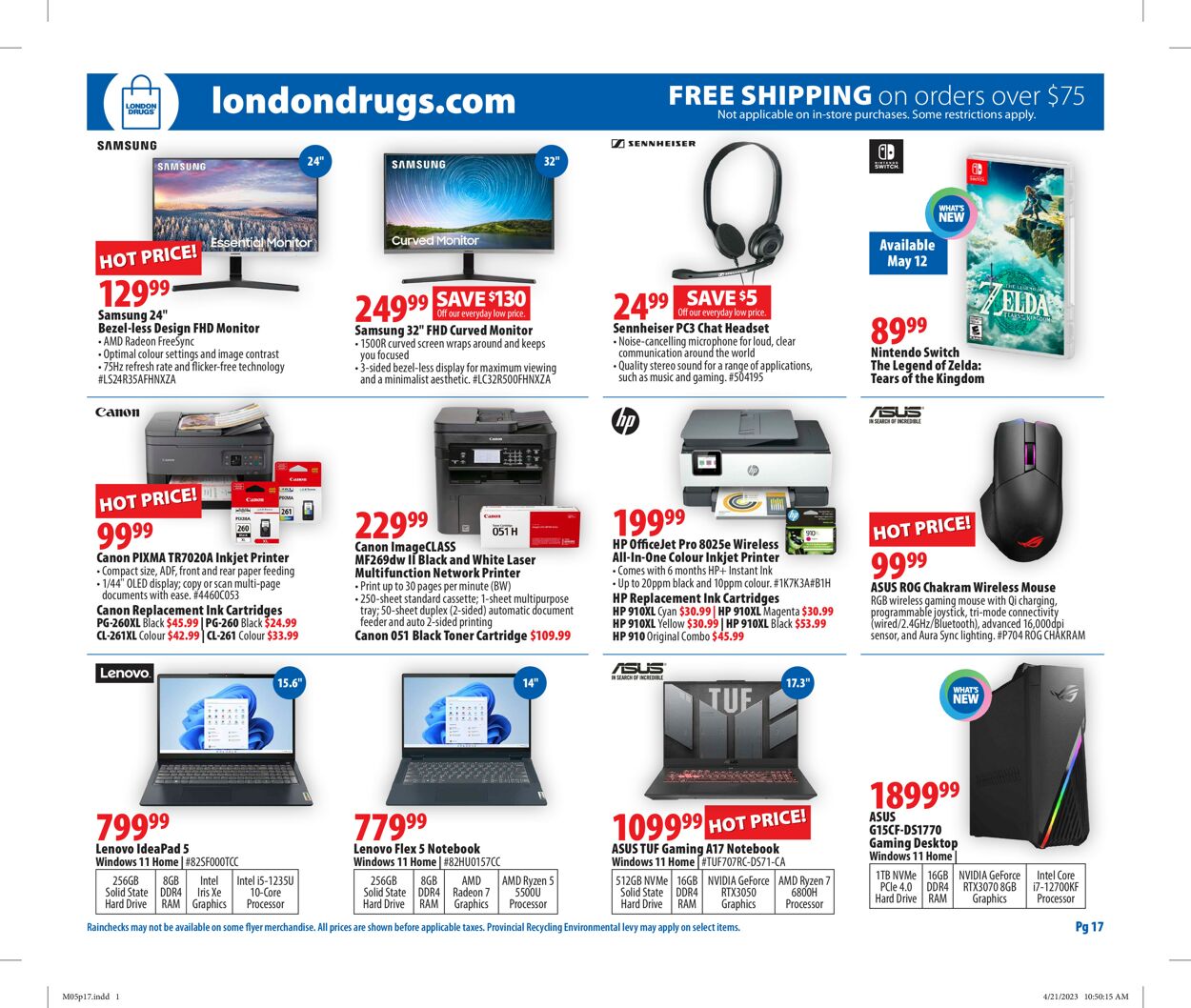 London Drugs Flyer - 05/05-05/10/2023 (Page 18)