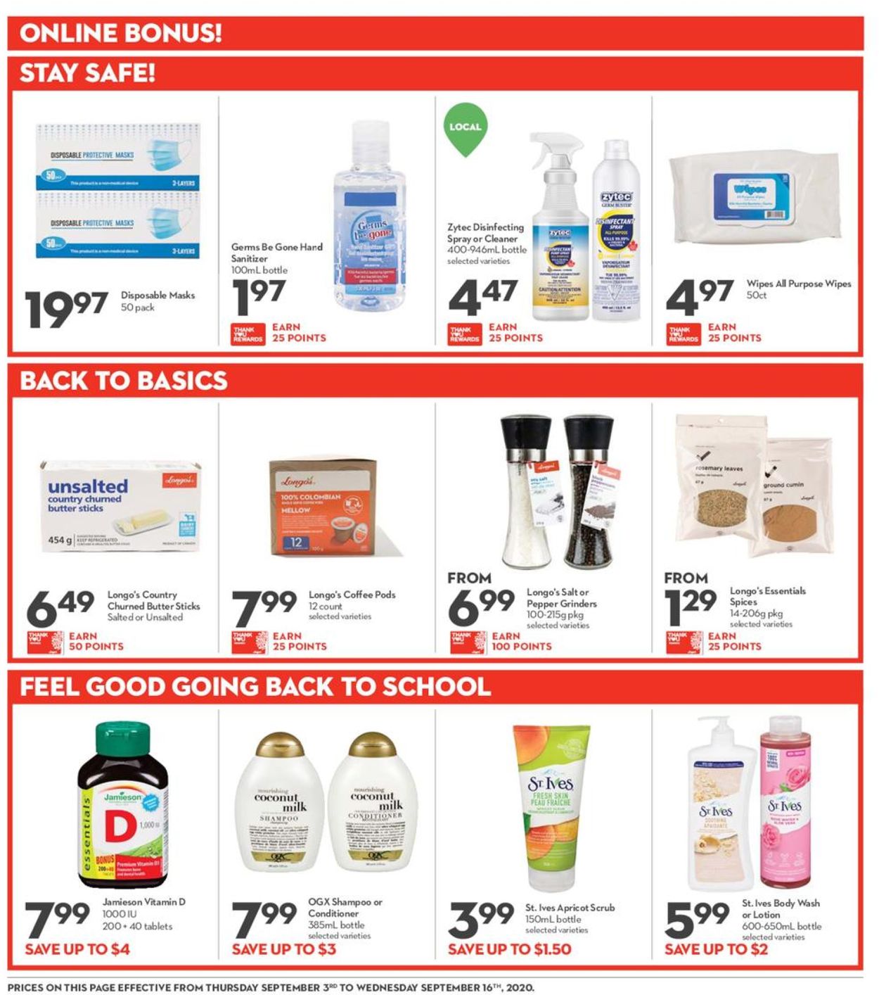 Longo's Flyer - 09/03-09/16/2020 (Page 16)