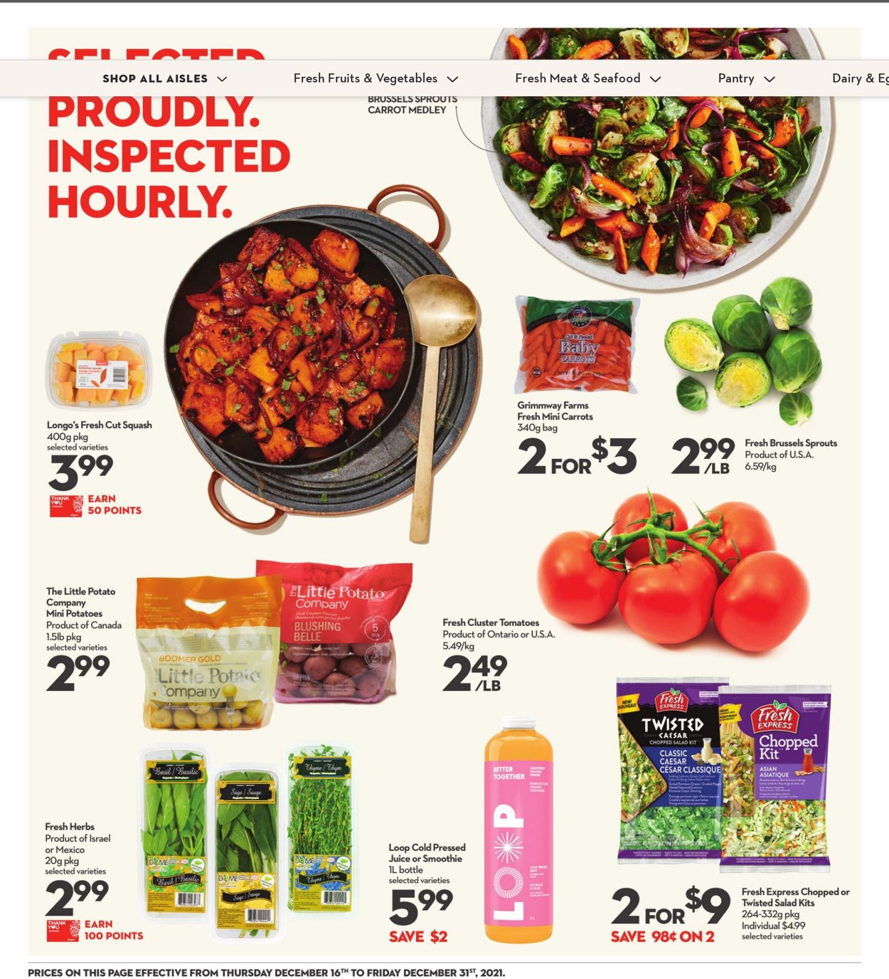 Longo's HOLIDAYS 2021 Flyer - 12/16-12/31/2021 (Page 4)