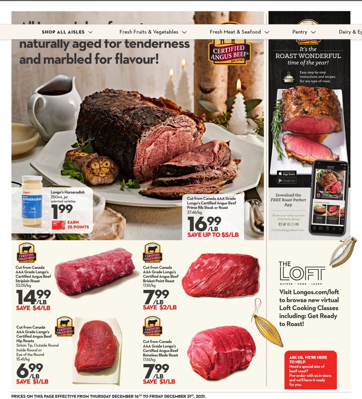 Longo's HOLIDAYS 2021 Flyer - 12/16-12/31/2021 (Page 7)