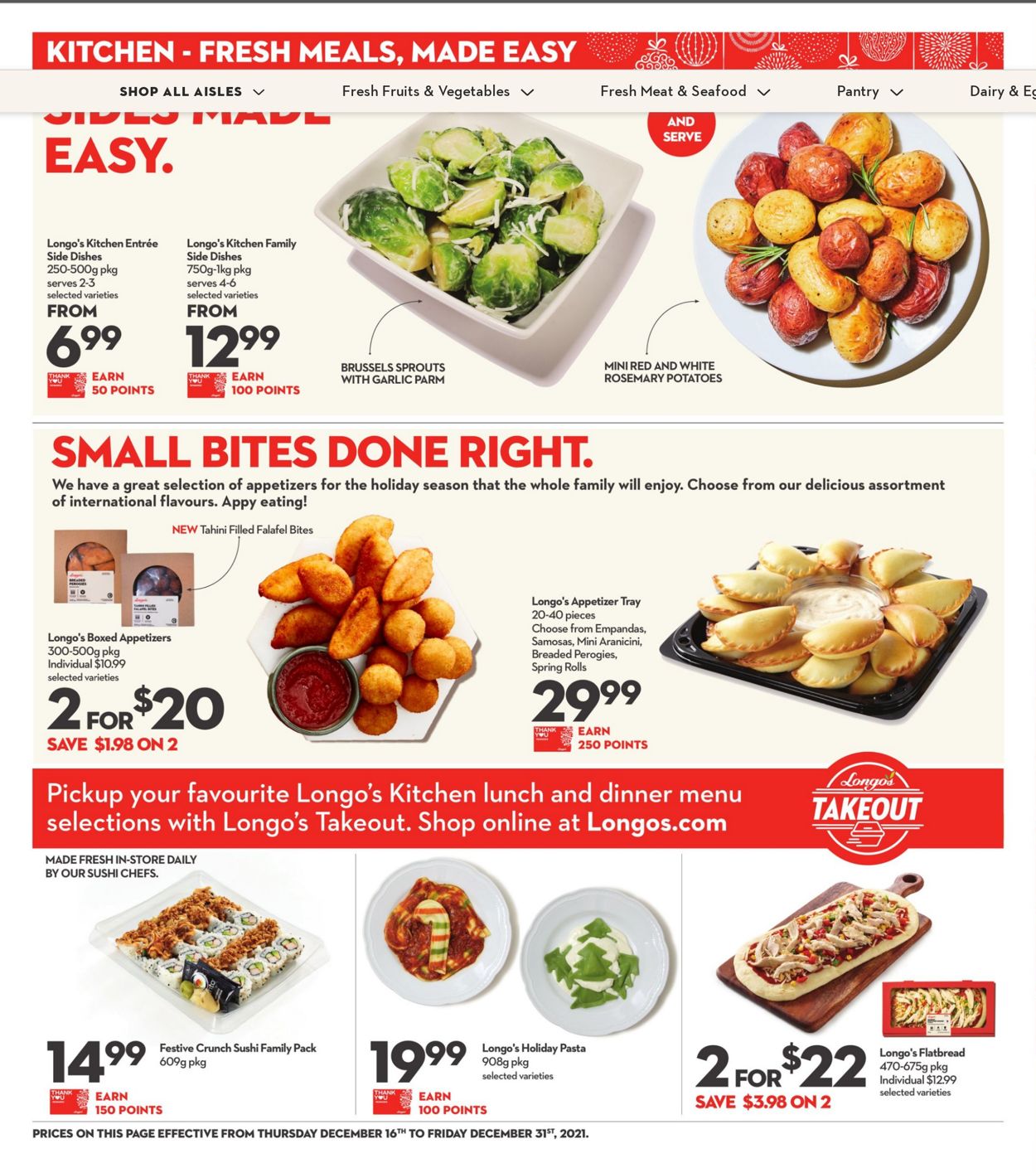 Longo's HOLIDAYS 2021 Flyer - 12/16-12/31/2021 (Page 12)