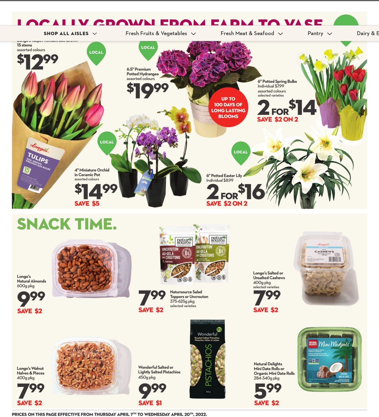 Longo's EASTER 2022 Flyer - 04/07-04/20/2022 (Page 16)