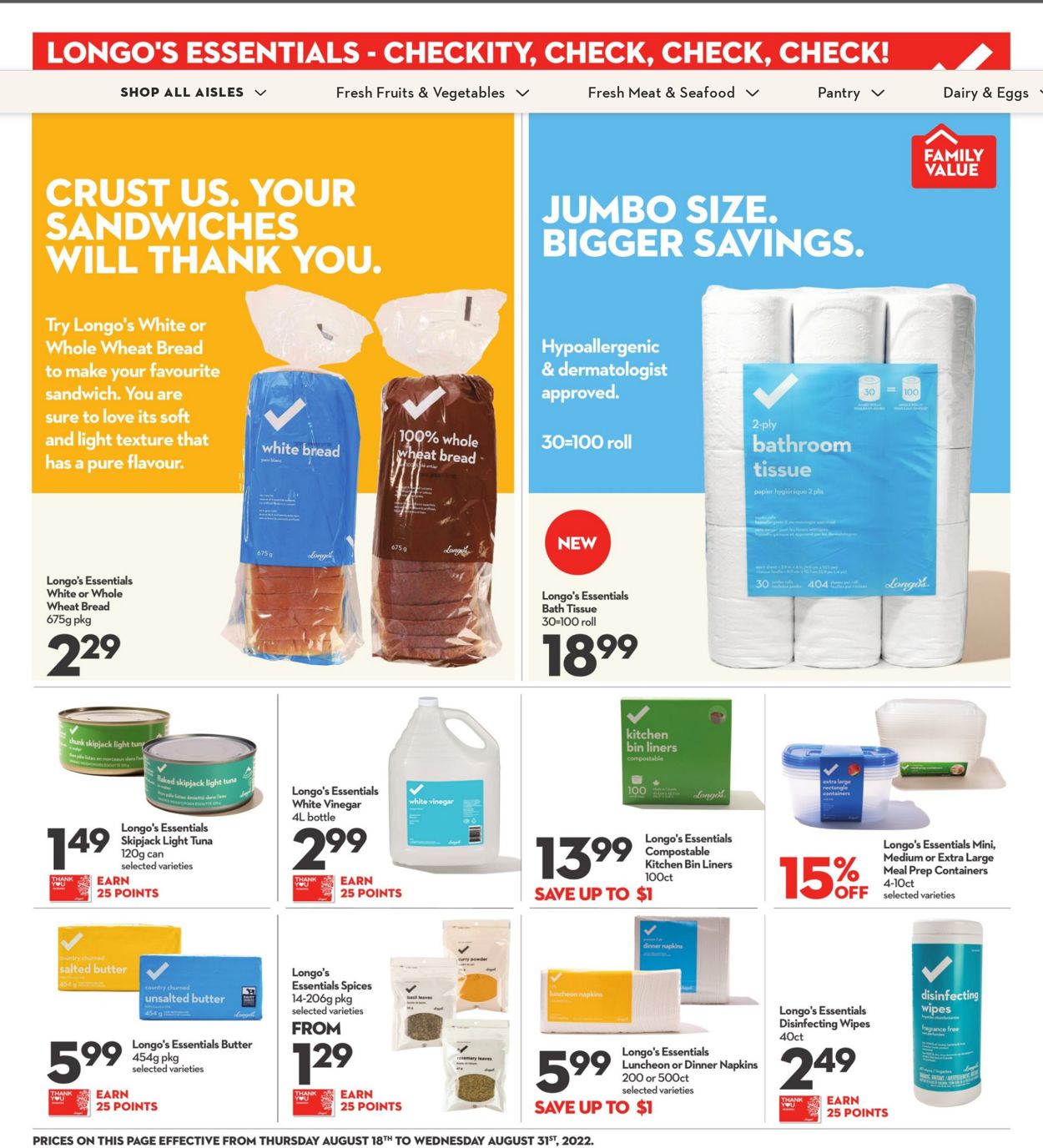 Longo's Flyer - 08/18-08/31/2022 (Page 10)