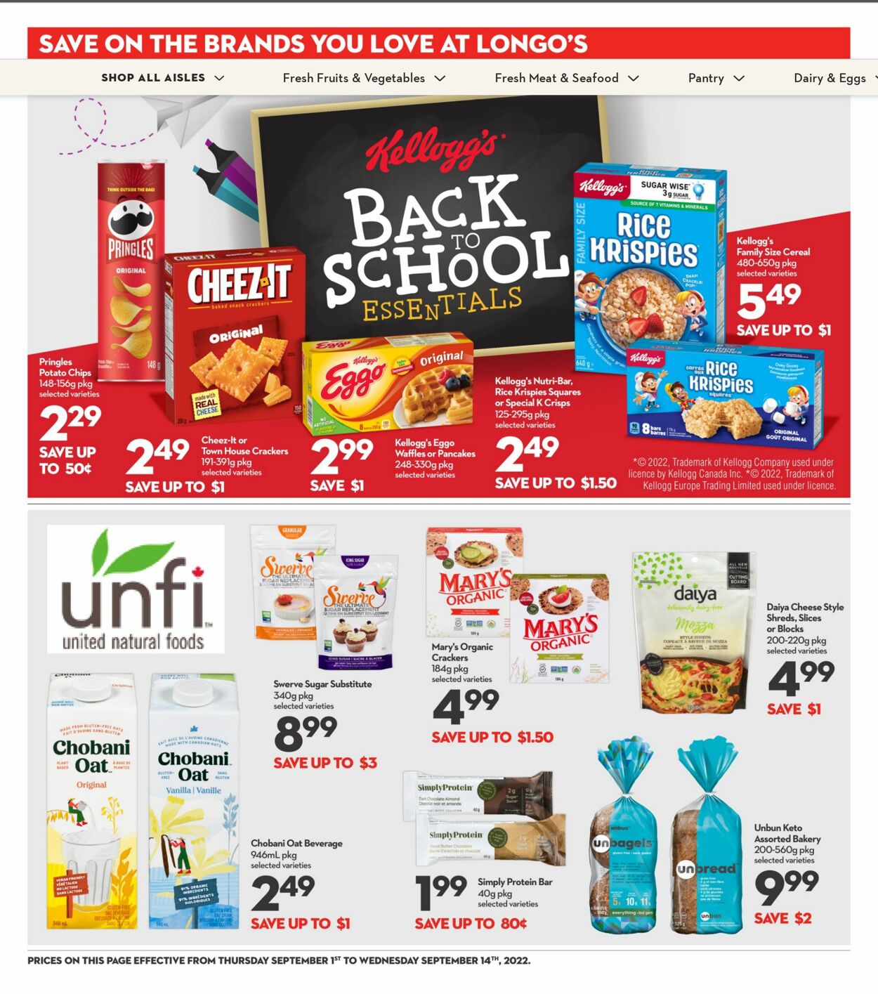 Longo's Flyer - 09/01-09/14/2022 (Page 20)