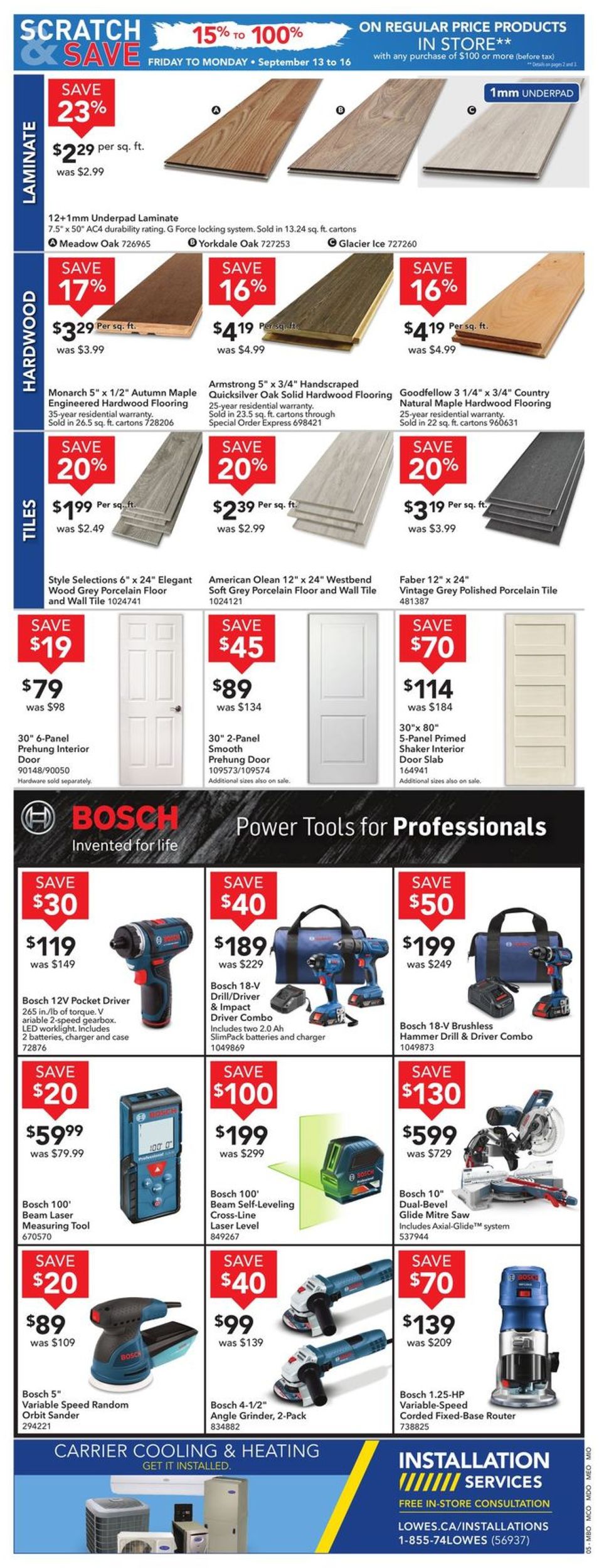 Lowes Flyer - 09/12-09/18/2019 (Page 5)