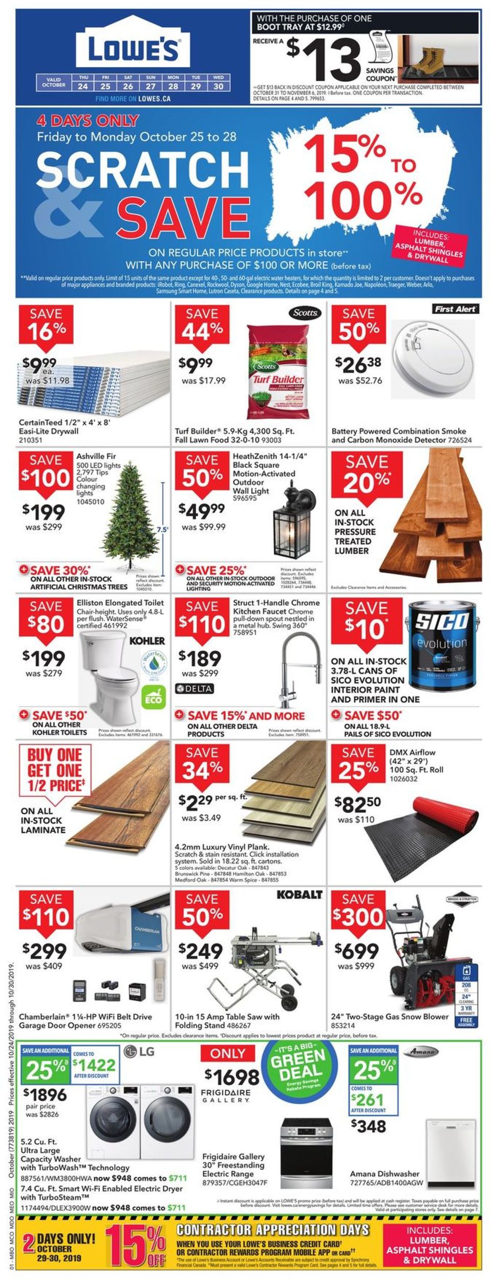 Lowes Flyer - 10/24-10/30/2019 (Page 3)