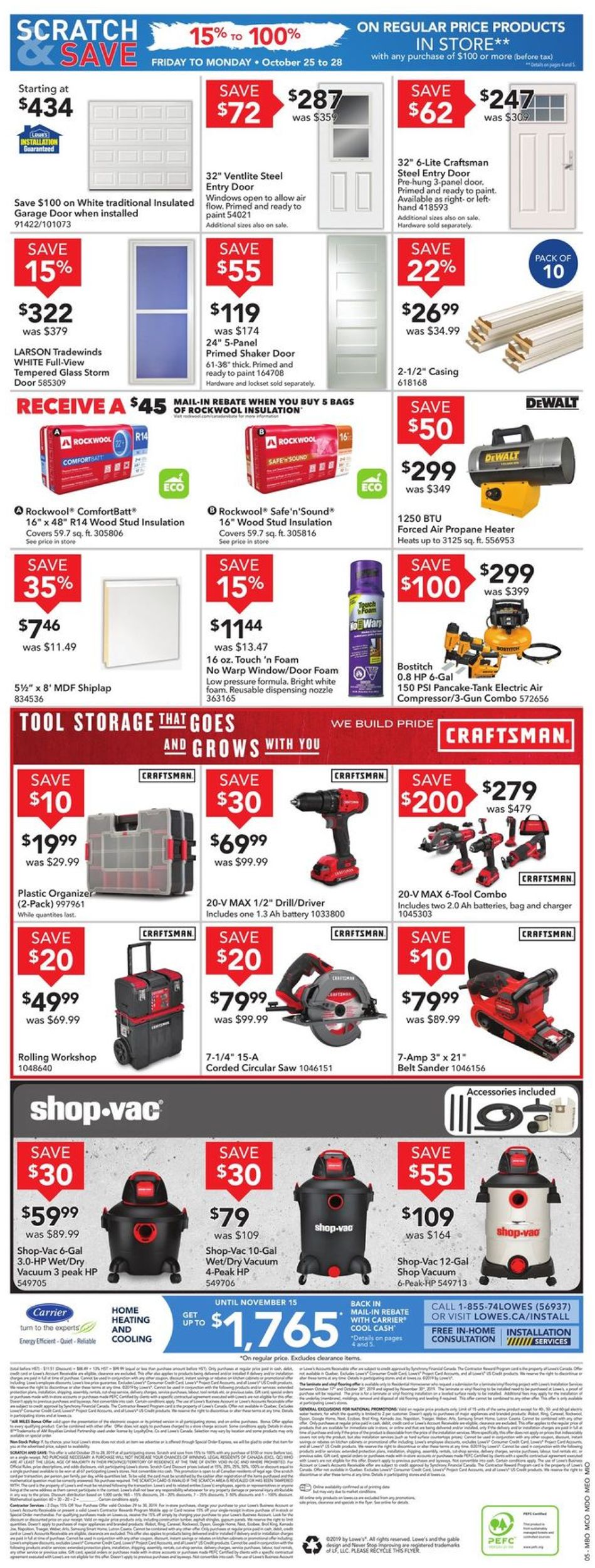 Lowes Flyer - 10/24-10/30/2019 (Page 7)