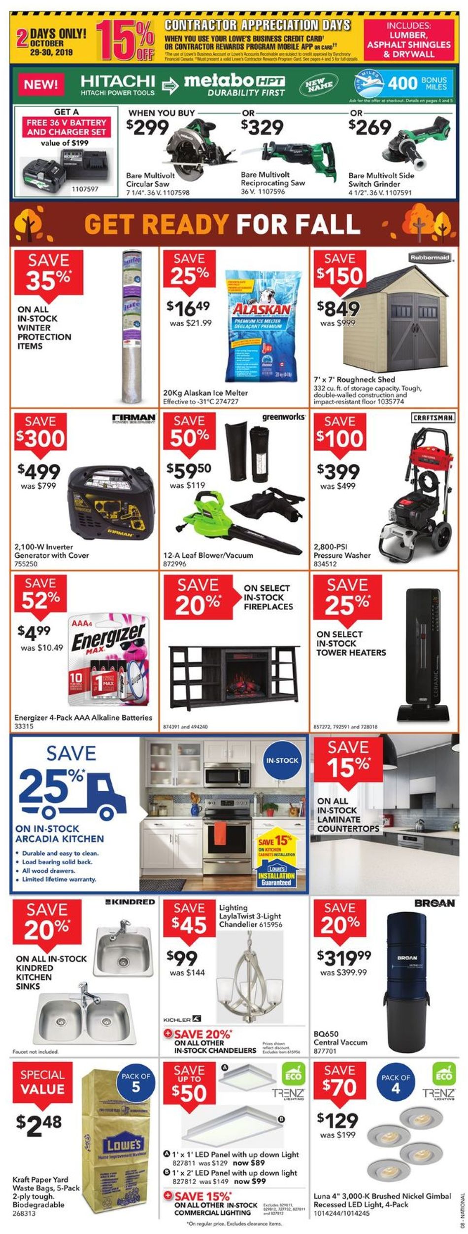 Lowes Flyer - 10/24-10/30/2019 (Page 11)