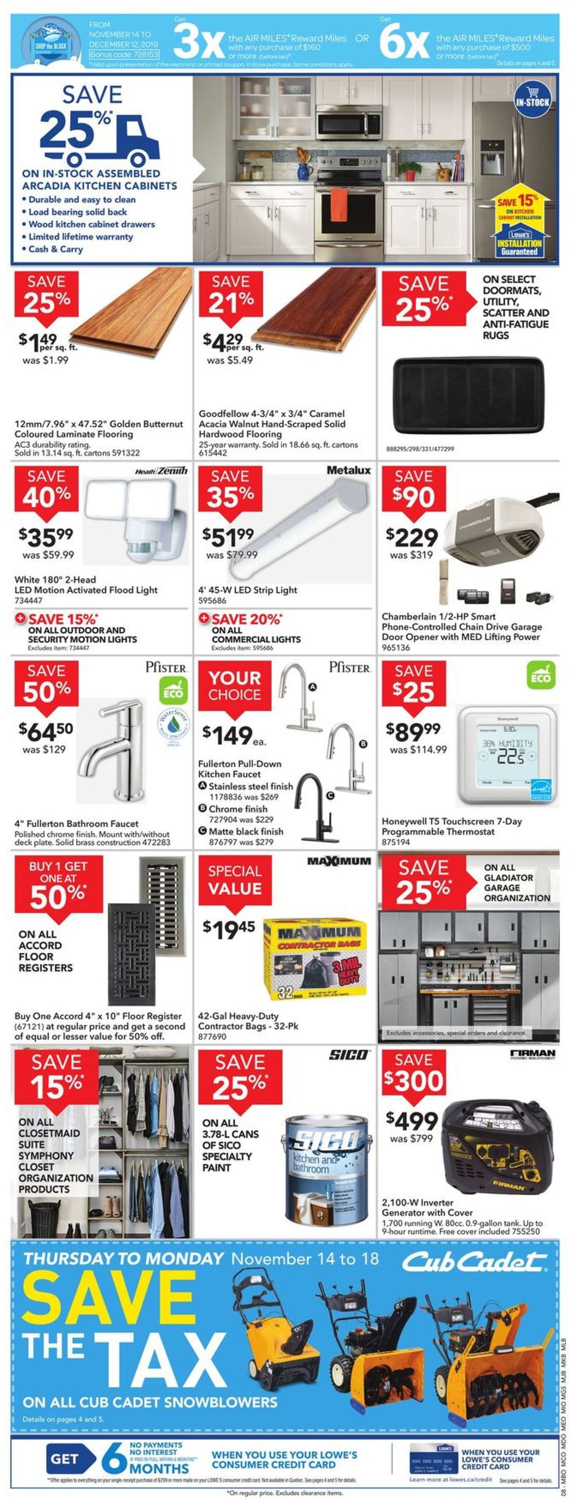 Lowes Flyer - 11/14-11/20/2019 (Page 10)