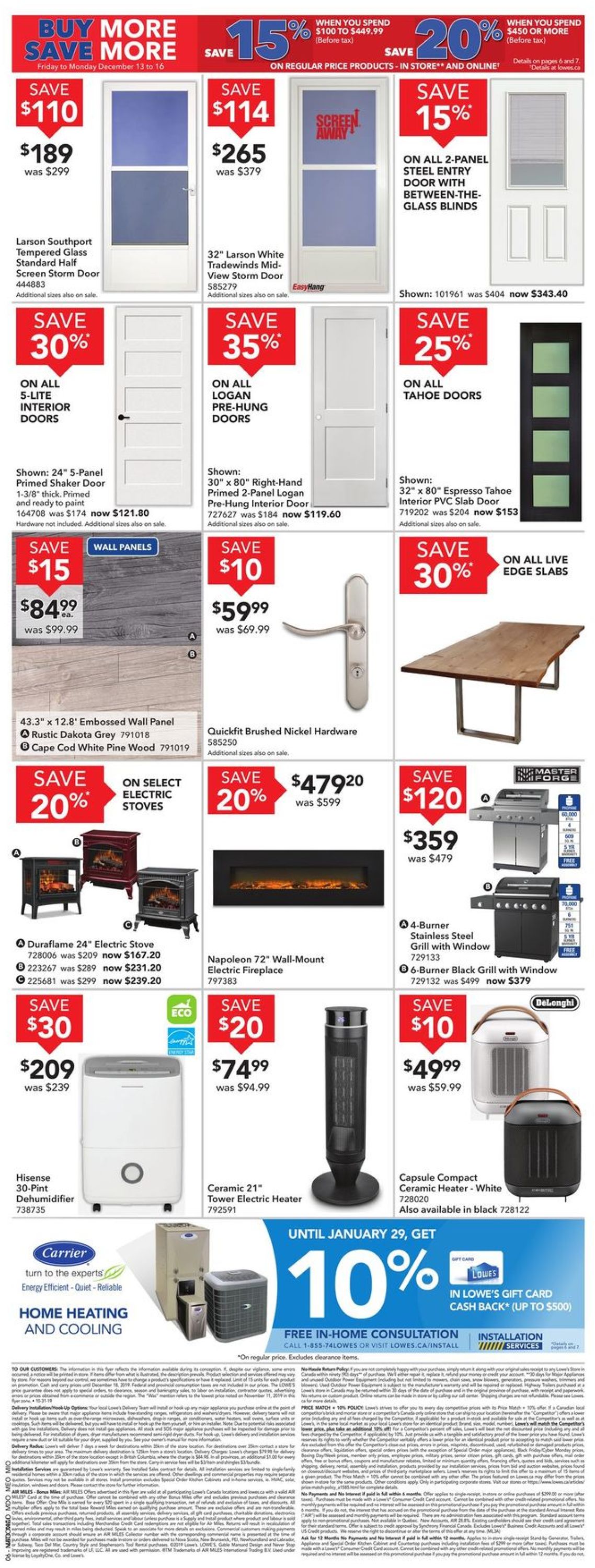 Lowes - Holidays 2019 Sale Flyer - 12/12-12/18/2019 (Page 8)