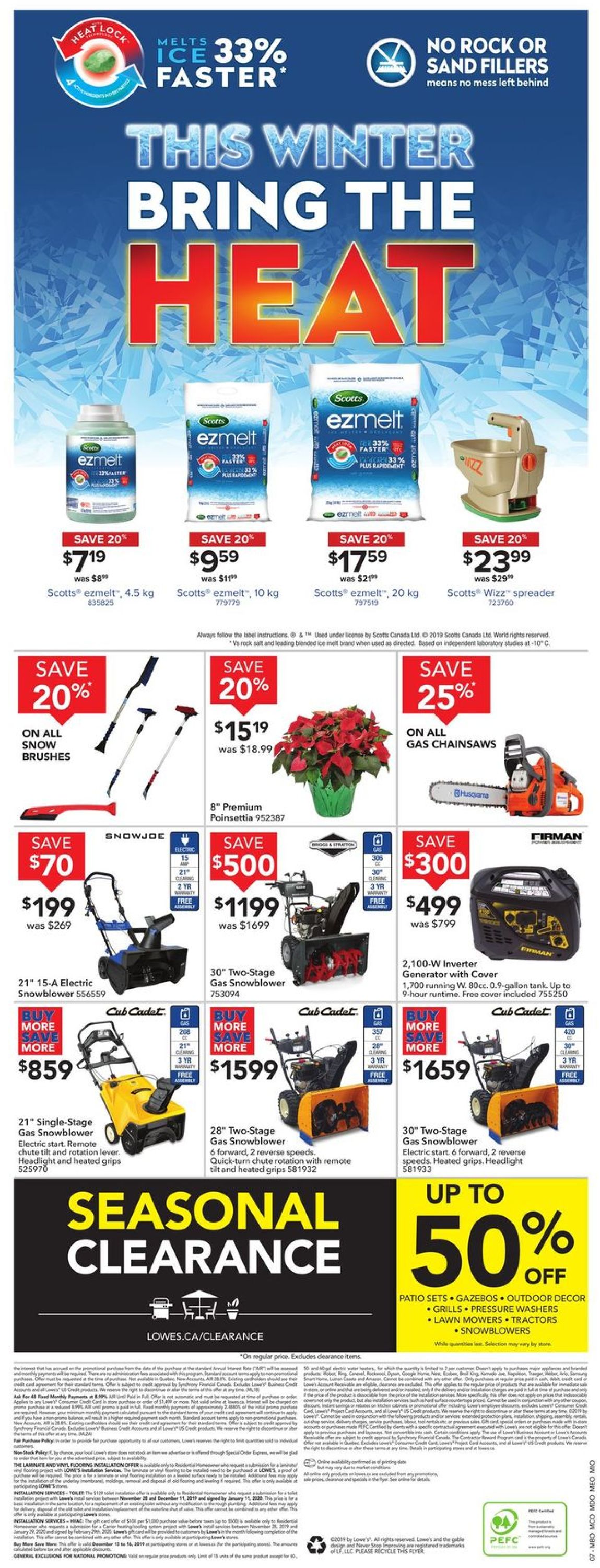 Lowes - Holidays 2019 Sale Flyer - 12/12-12/18/2019 (Page 9)