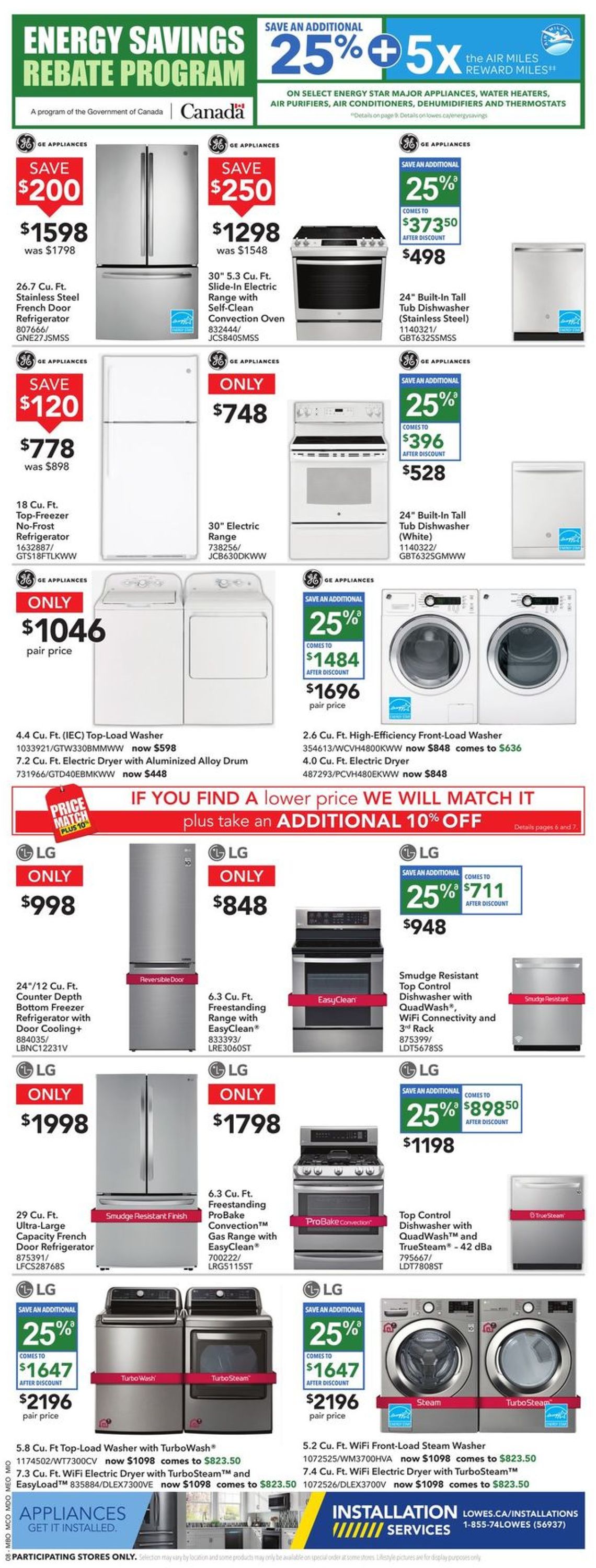 Lowes - Holidays 2019 Sale Flyer - 12/12-12/18/2019 (Page 10)