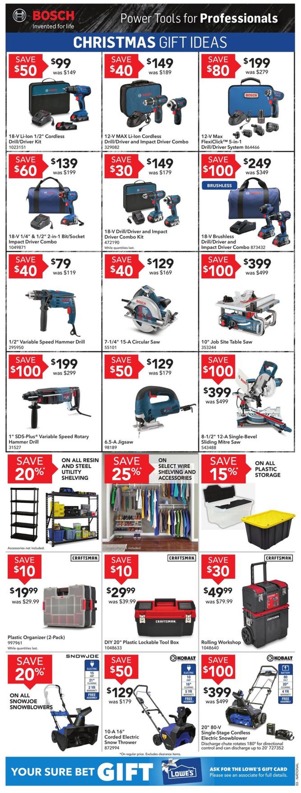 Lowes - PRE-BOXING WEEK 2019 SALE Flyer - 12/19-12/25/2019 (Page 6)