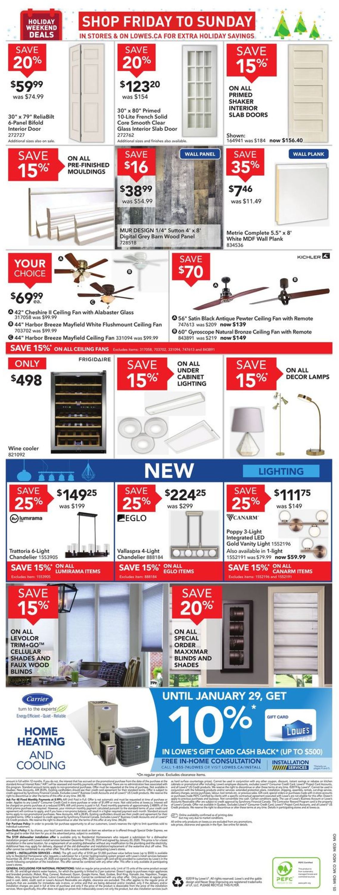 Lowes - PRE-BOXING WEEK 2019 SALE Flyer - 12/19-12/25/2019 (Page 8)