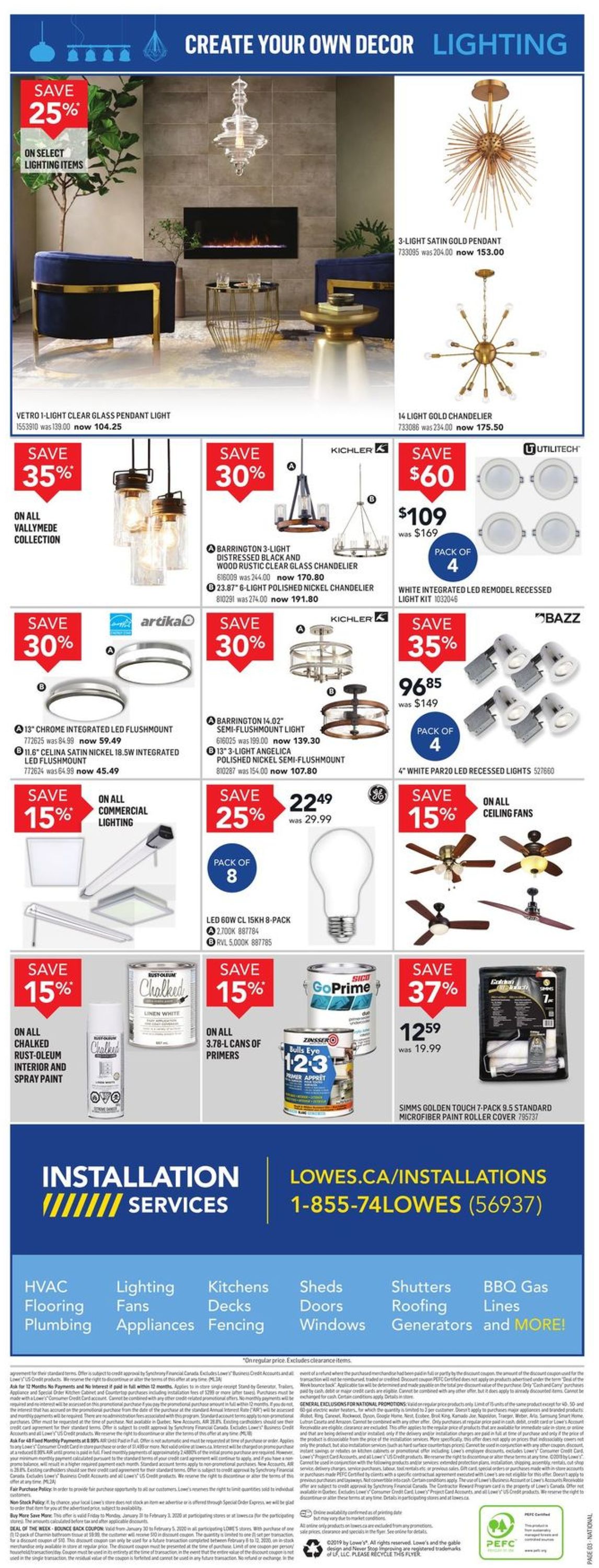 Lowes Flyer - 01/30-02/05/2020 (Page 3)