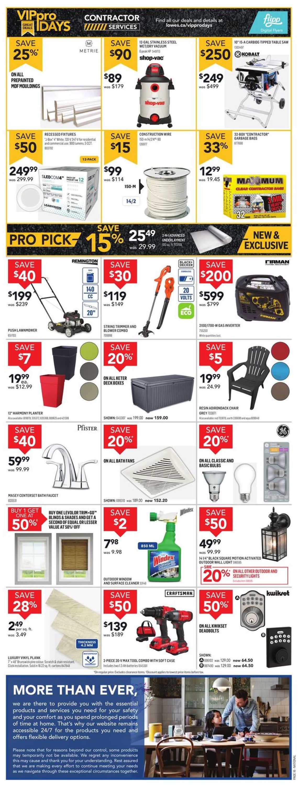 Lowes Flyer - 04/30-05/06/2020 (Page 8)
