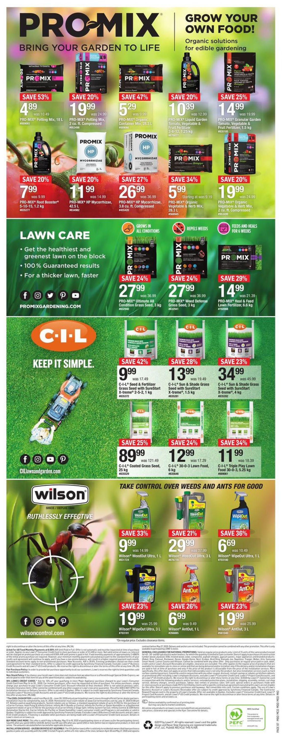 Lowes Flyer - 05/14-05/20/2020 (Page 7)