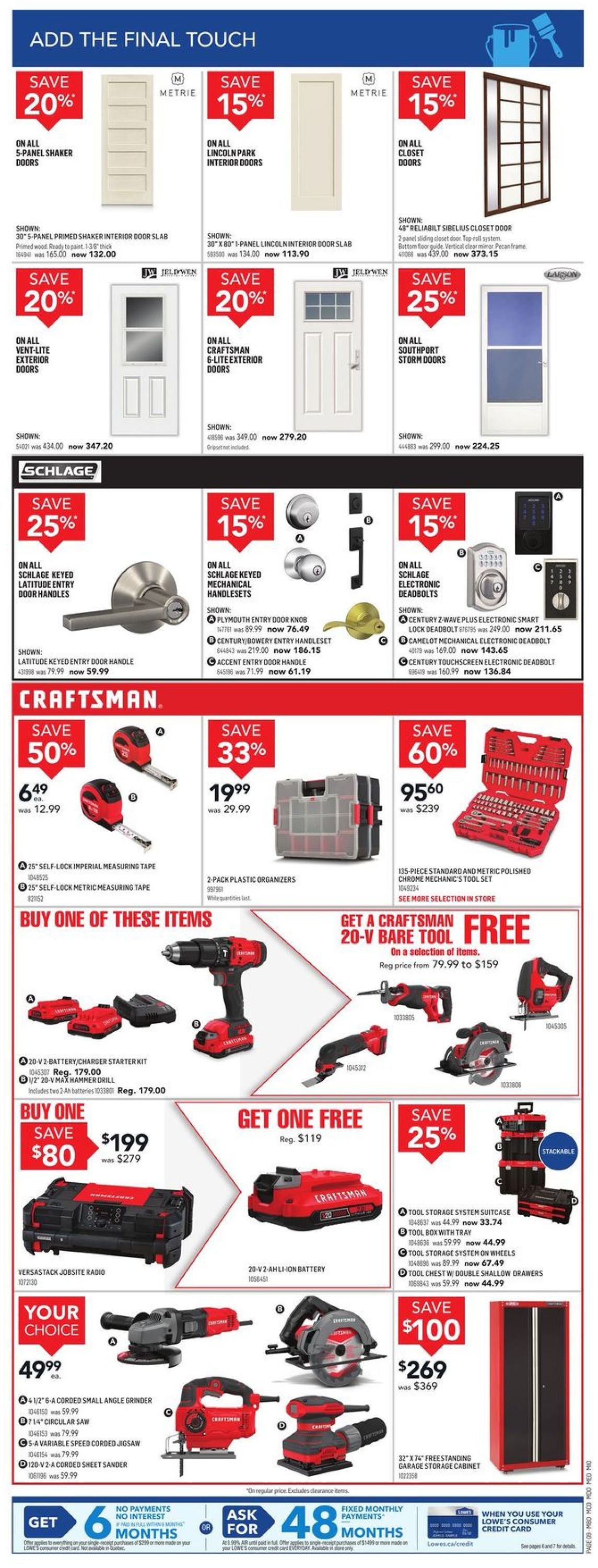 Lowes Flyer - 05/14-05/20/2020 (Page 9)