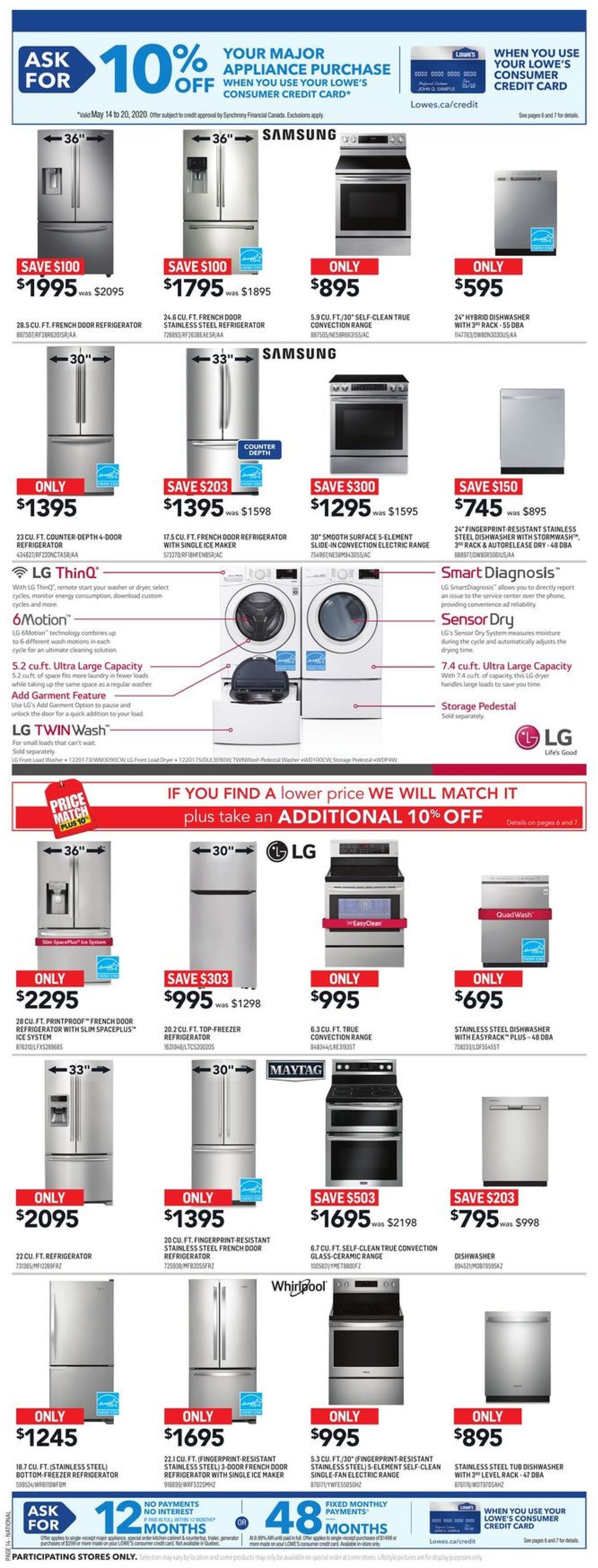Lowes Flyer - 05/14-05/20/2020 (Page 14)