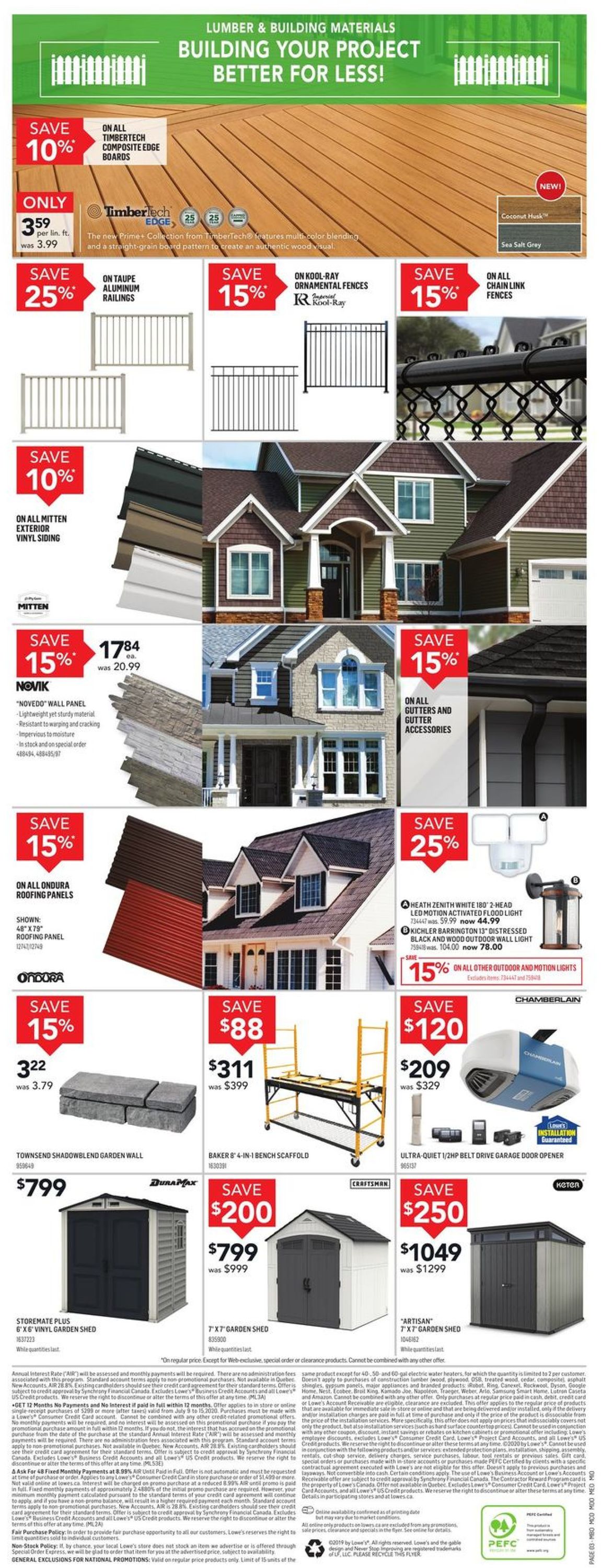 Lowes Flyer - 07/09-07/15/2020 (Page 4)