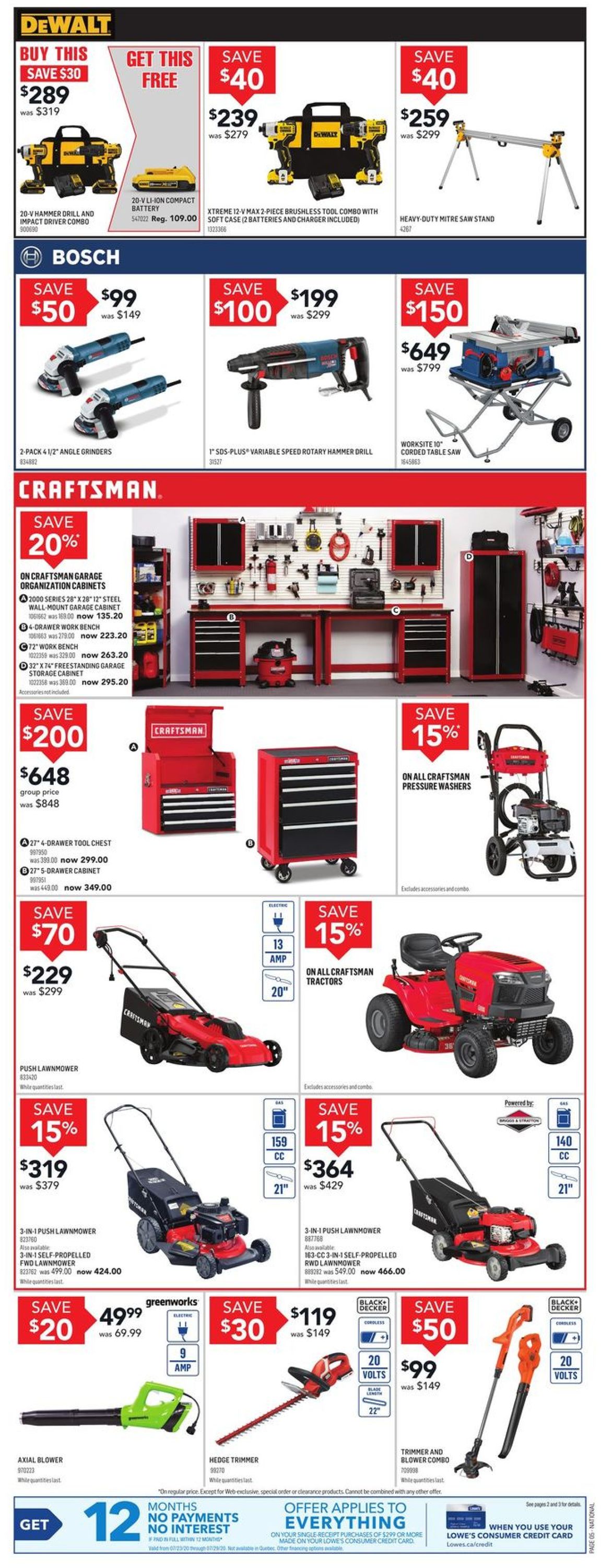 Lowes Flyer - 07/23-07/29/2020 (Page 7)