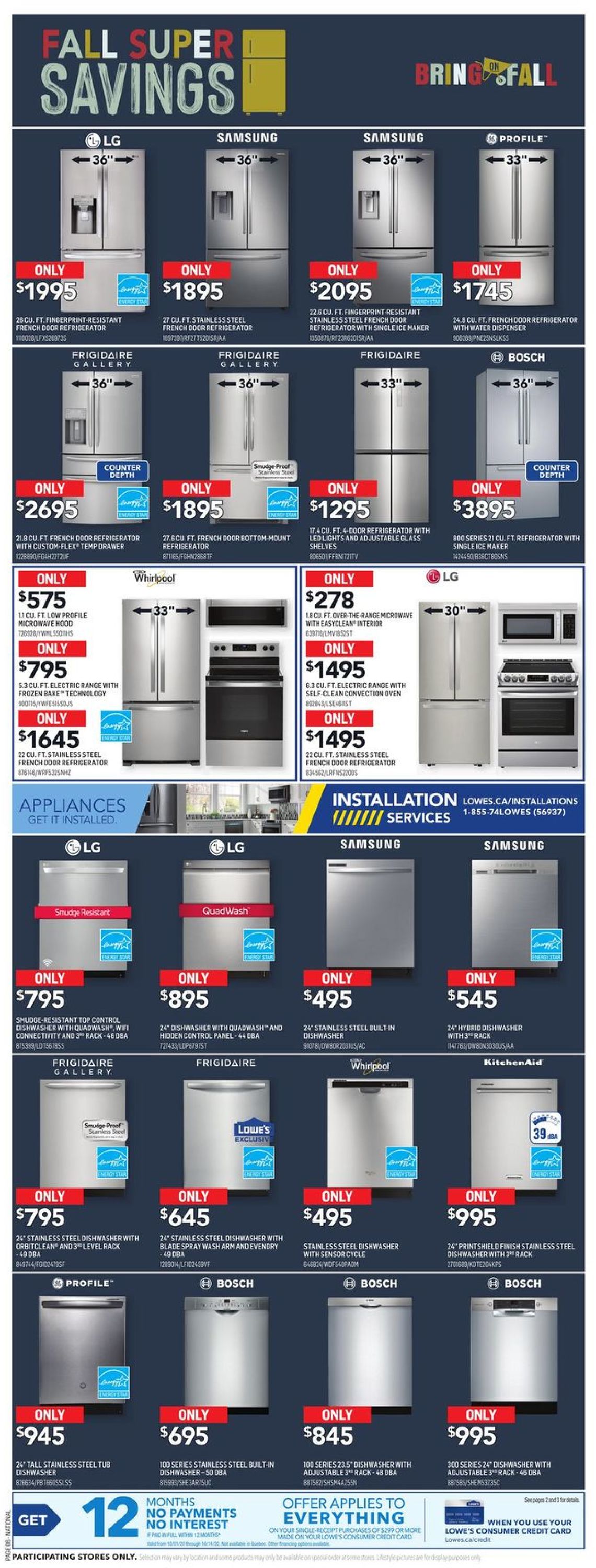 Lowes Flyer - 10/01-10/07/2020 (Page 6)