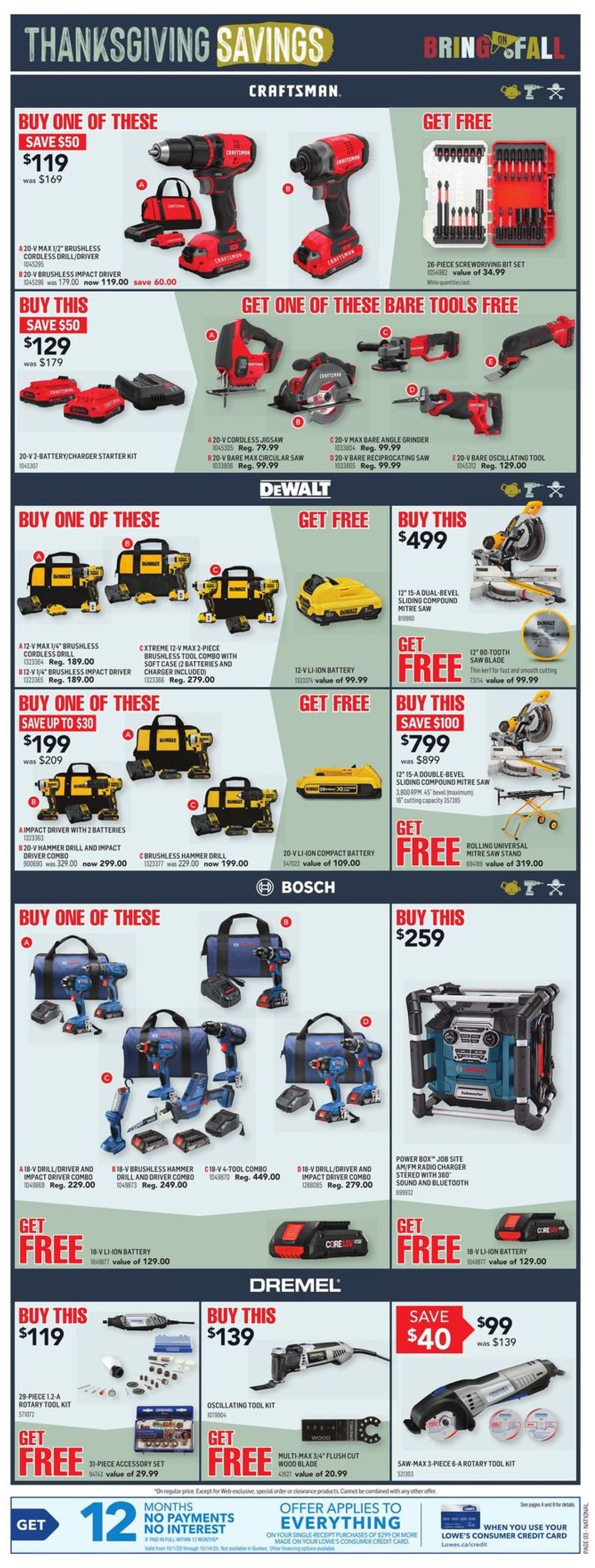 Lowes Flyer - 10/08-10/14/2020 (Page 3)