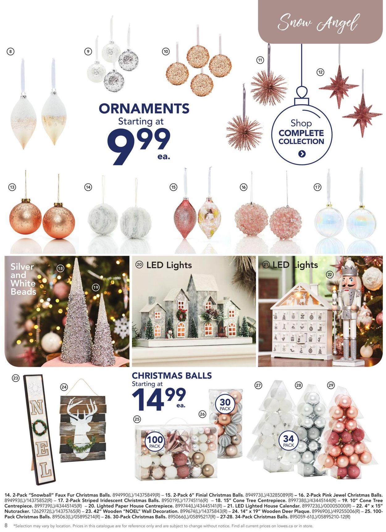 Lowes - Holidays 2020 Flyer - 10/08-12/25/2020 (Page 8)