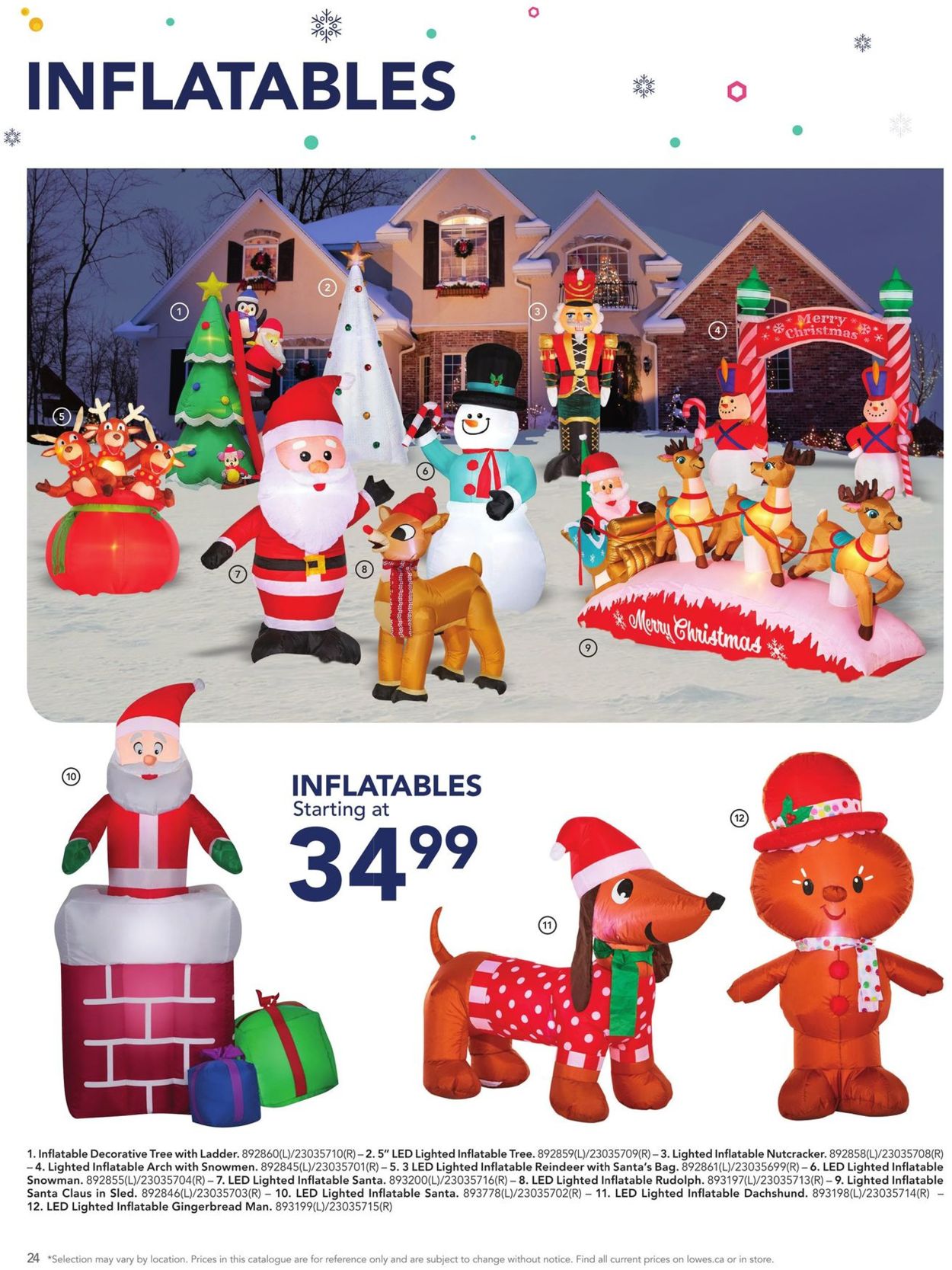 Lowes - Holidays 2020 Flyer - 10/08-12/25/2020 (Page 24)
