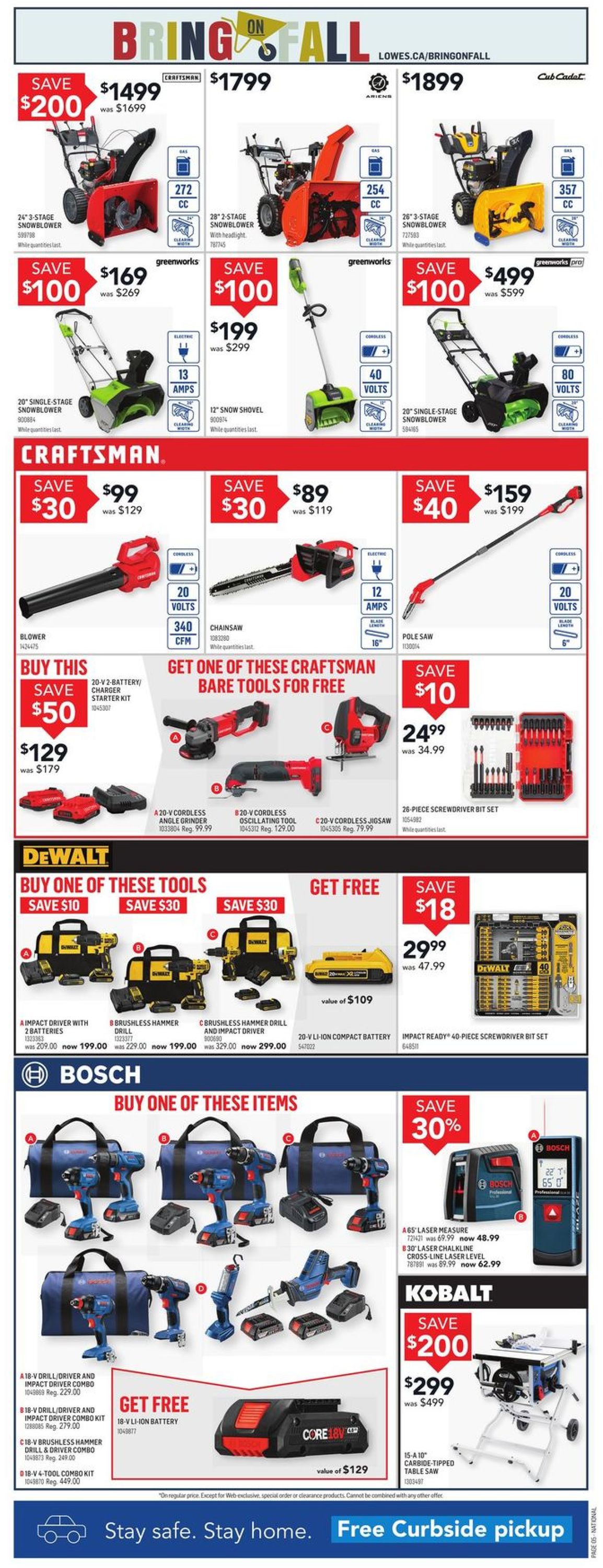 Lowes Flyer - 10/15-10/21/2020 (Page 5)