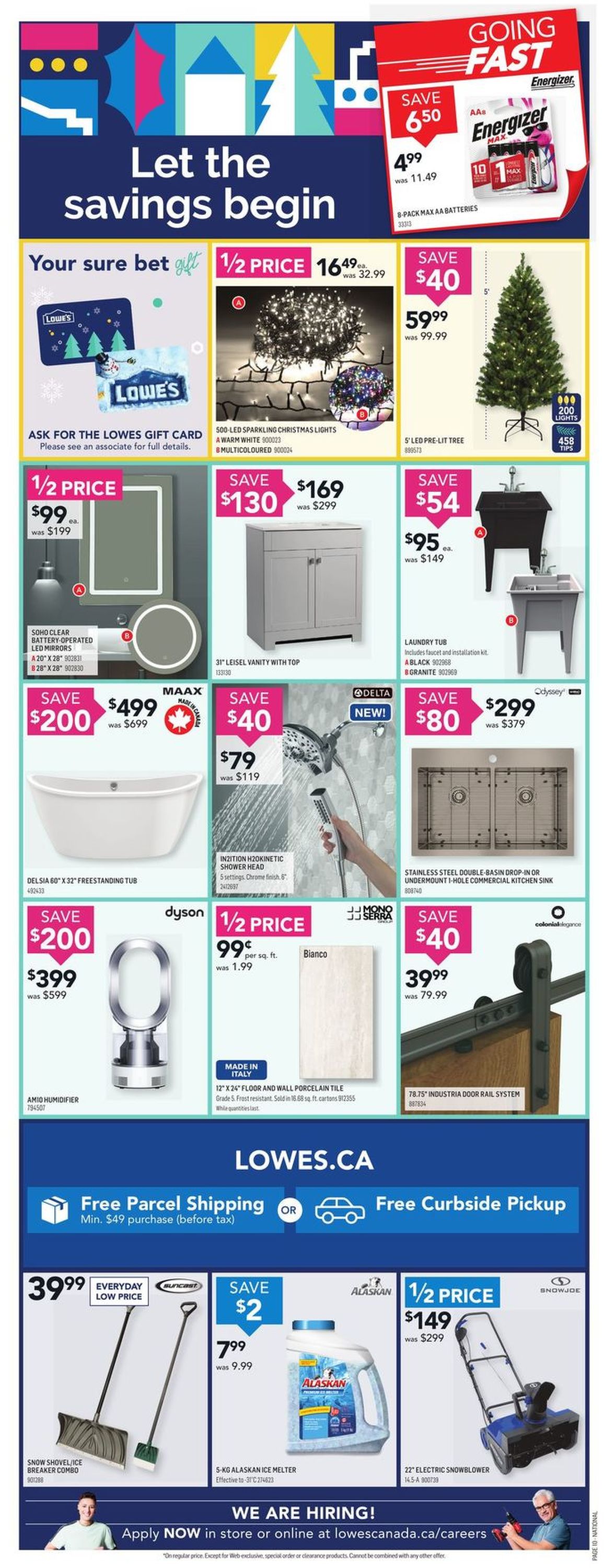 Lowes - Black Friday 2020 Flyer - 11/26-12/02/2020 (Page 10)