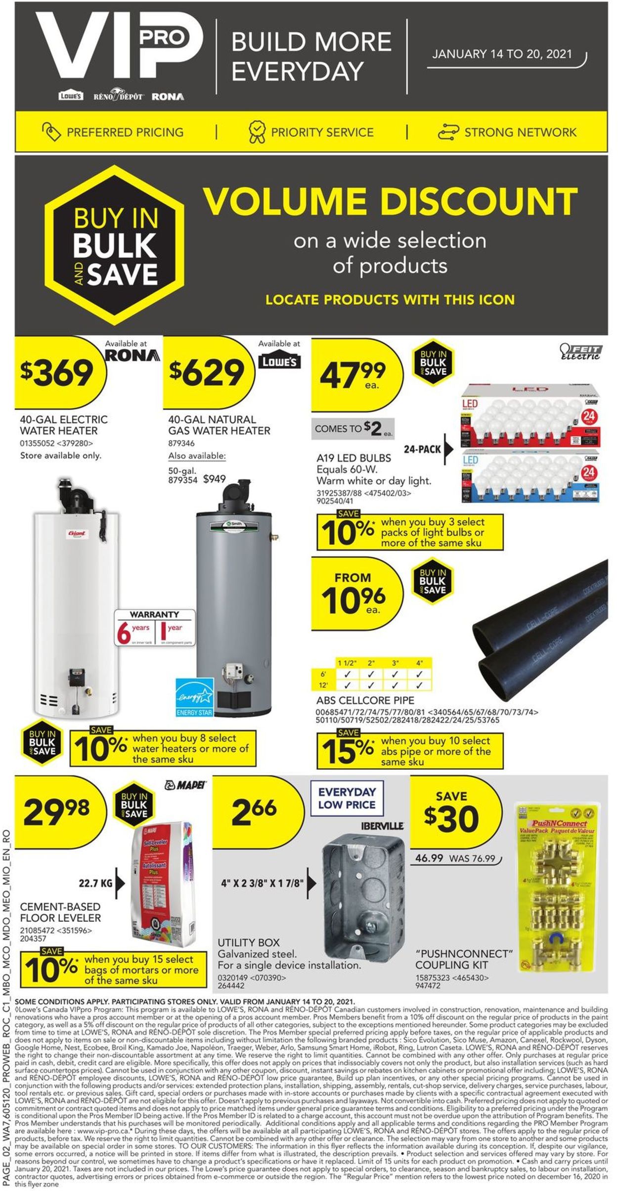 Lowes Flyer - 01/14-01/20/2021 (Page 2)