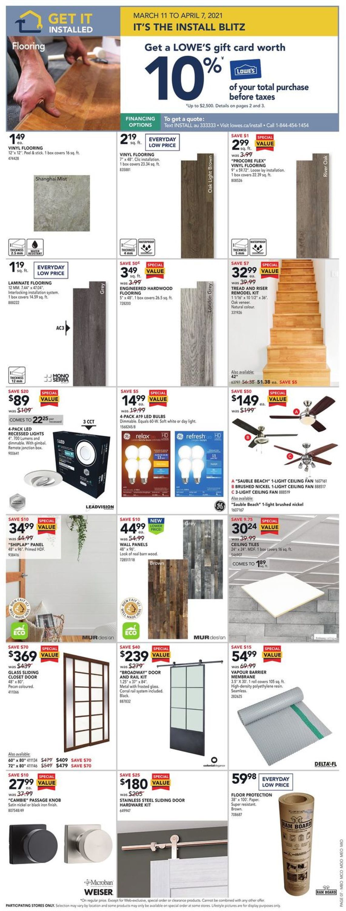 Lowes Flyer - 03/25-03/31/2021 (Page 8)