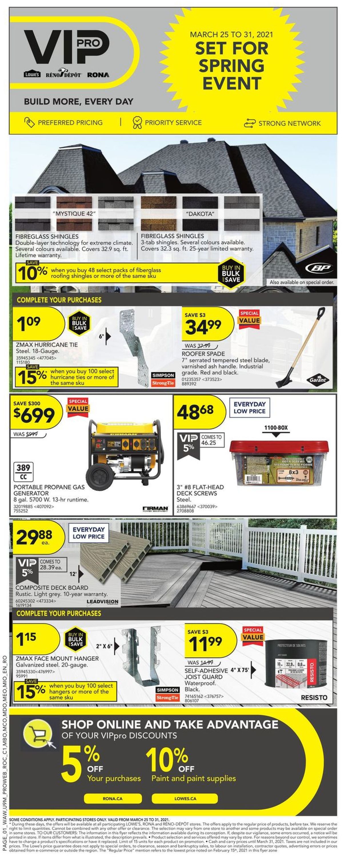Lowes Flyer - 03/25-03/31/2021 (Page 12)