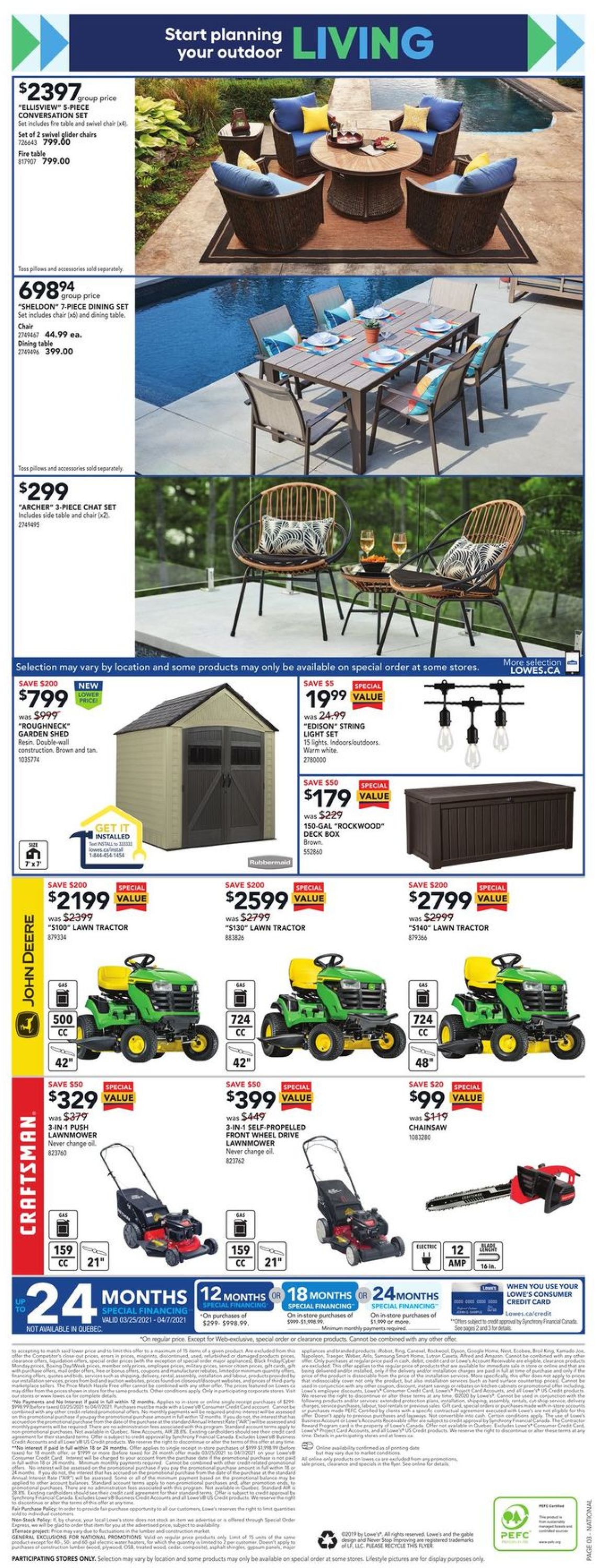 Lowes Flyer - 04/01-04/07/2021 (Page 4)