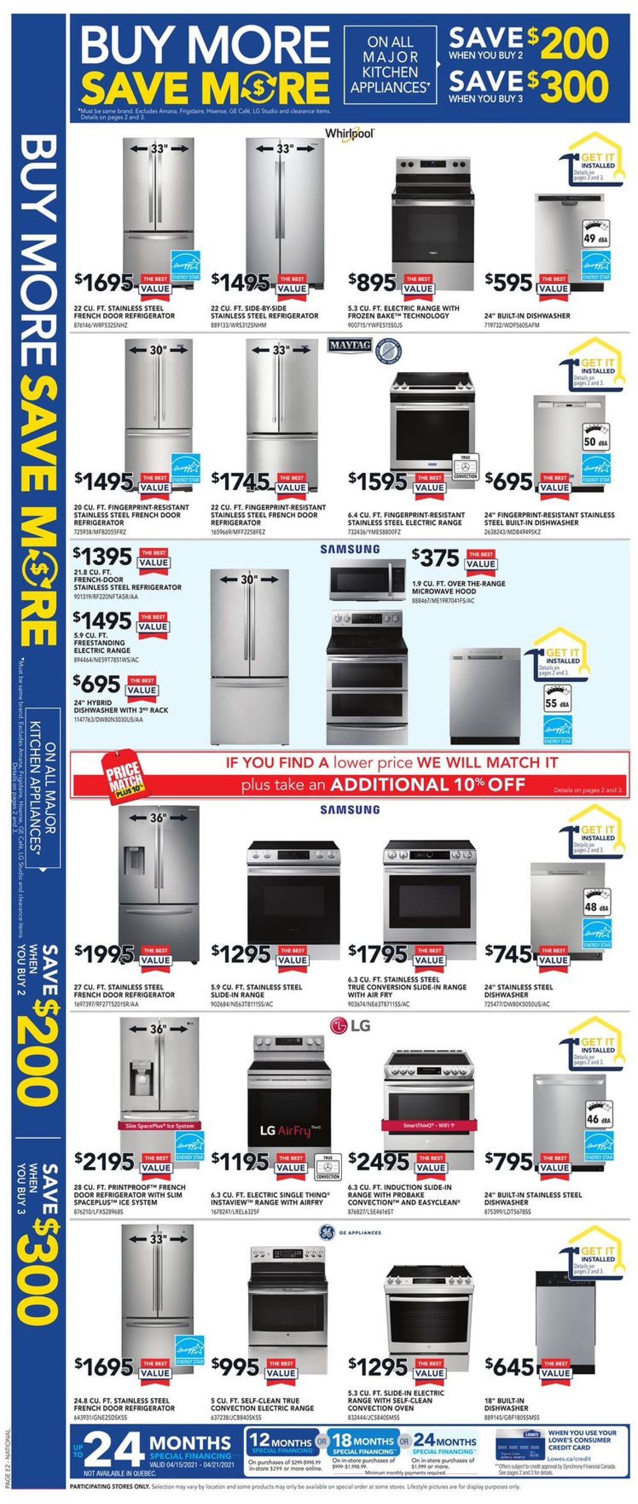 Lowes Flyer - 04/15-04/21/2021 (Page 10)